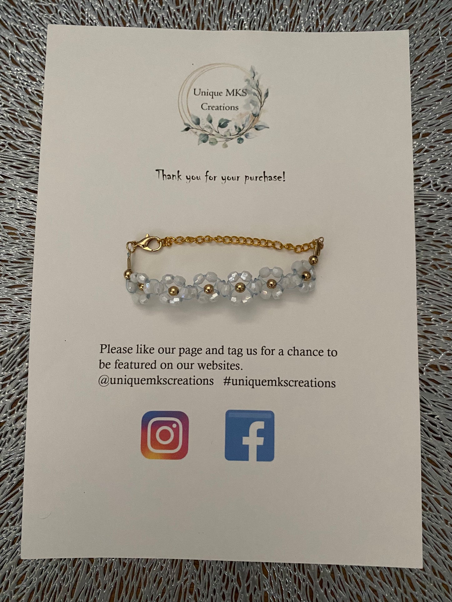 Daisy Bracelet