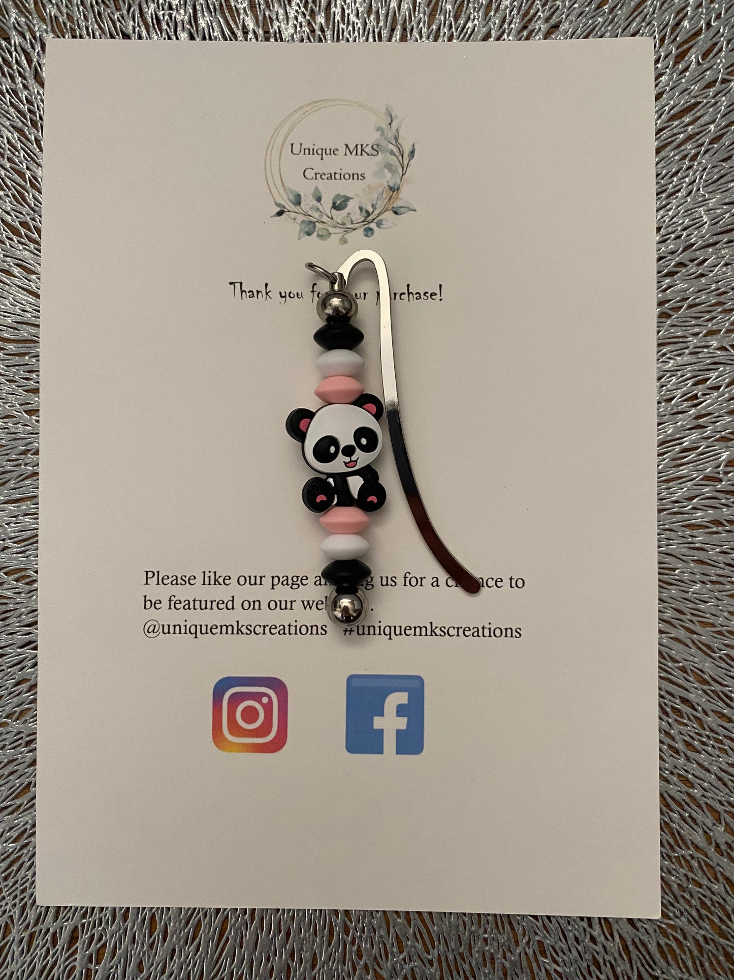 Panda Bookmark