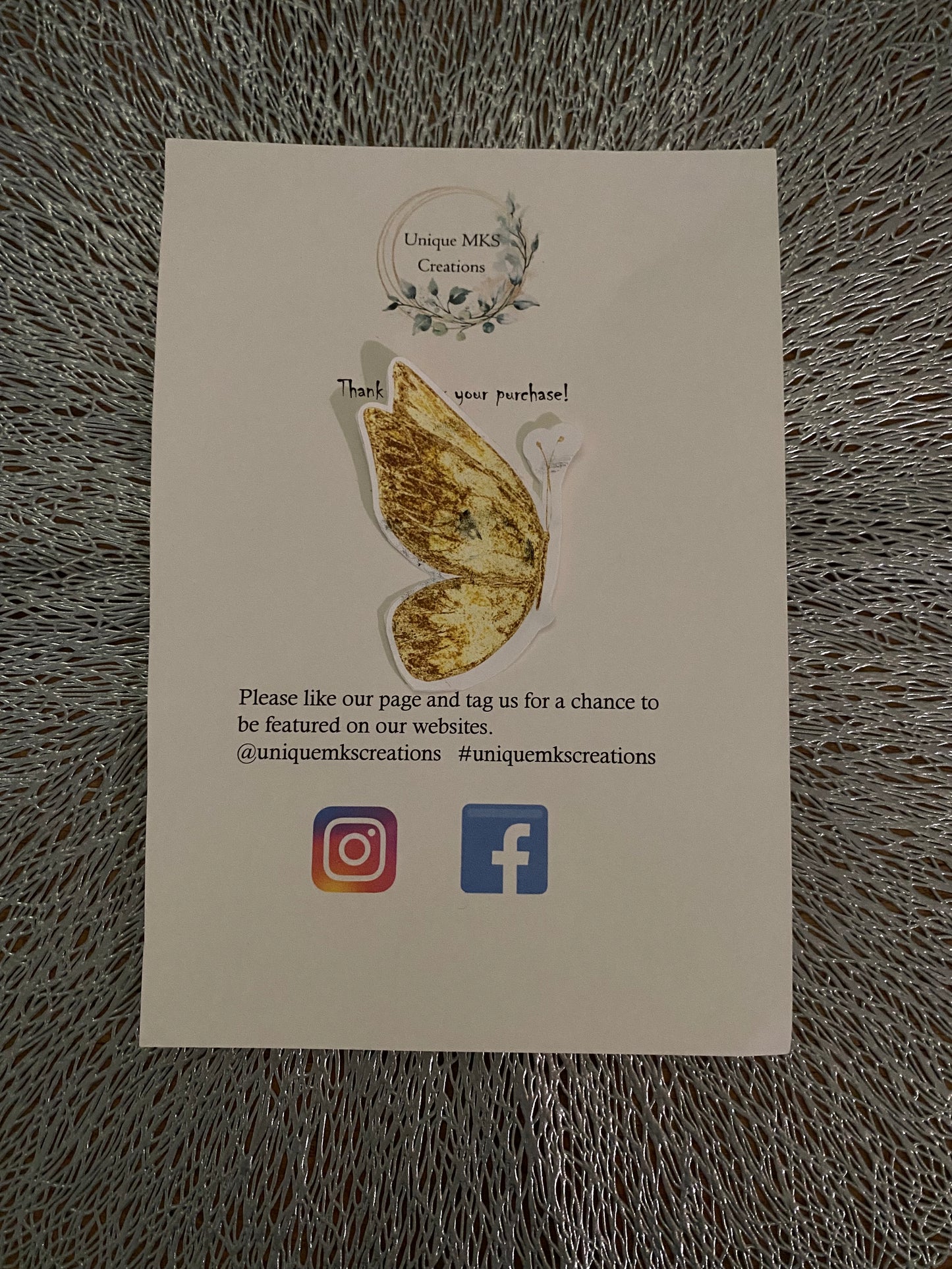 Butterfly Sticker