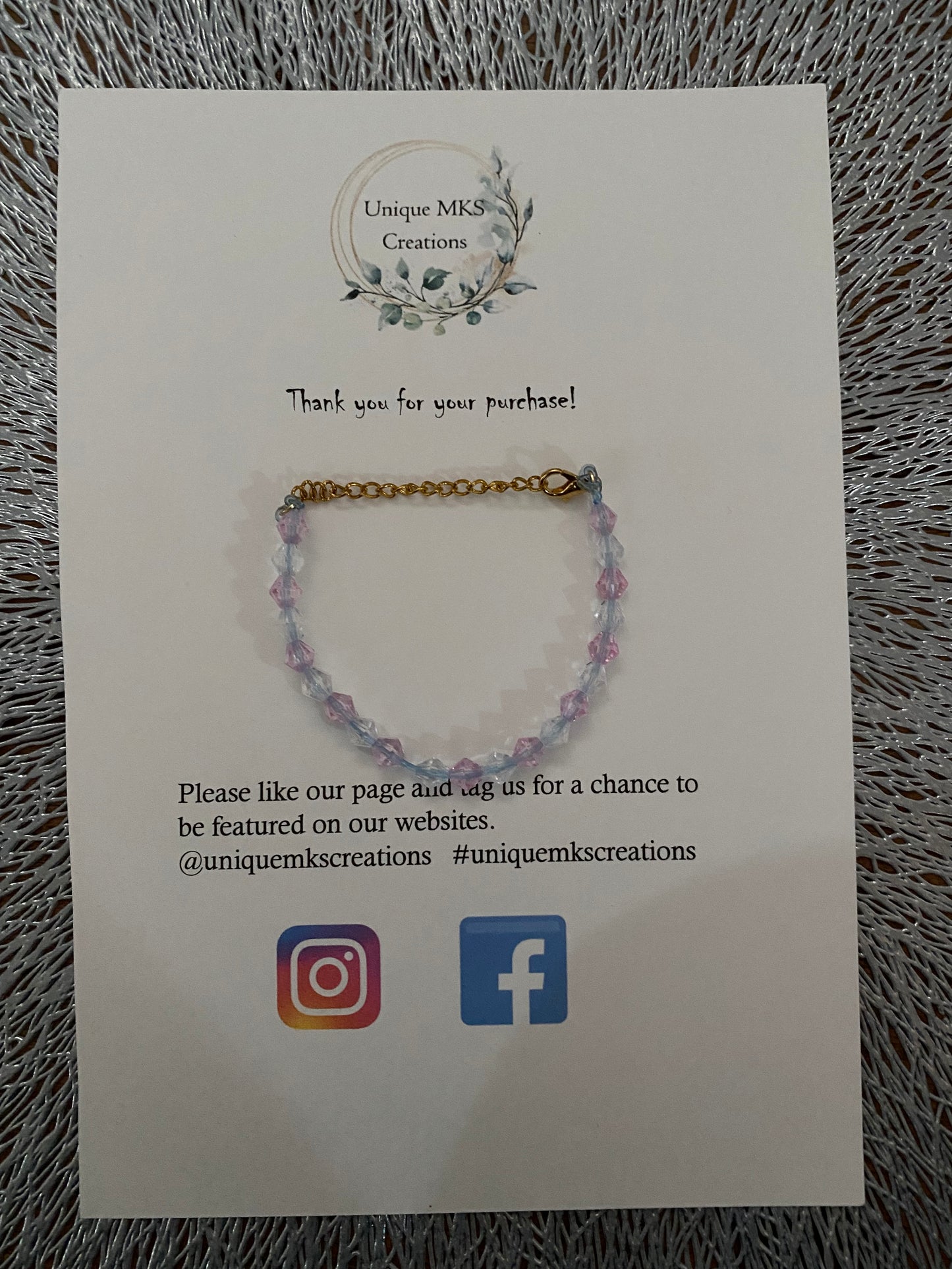 Crystal Necklace & Bracelet - Limited Edition