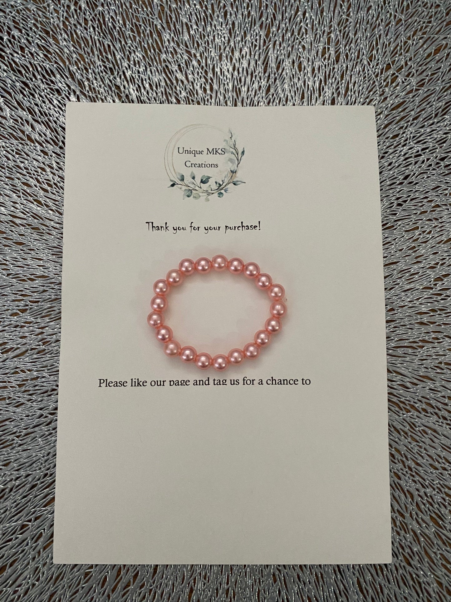 Pearl Bracelet - Mini Beads