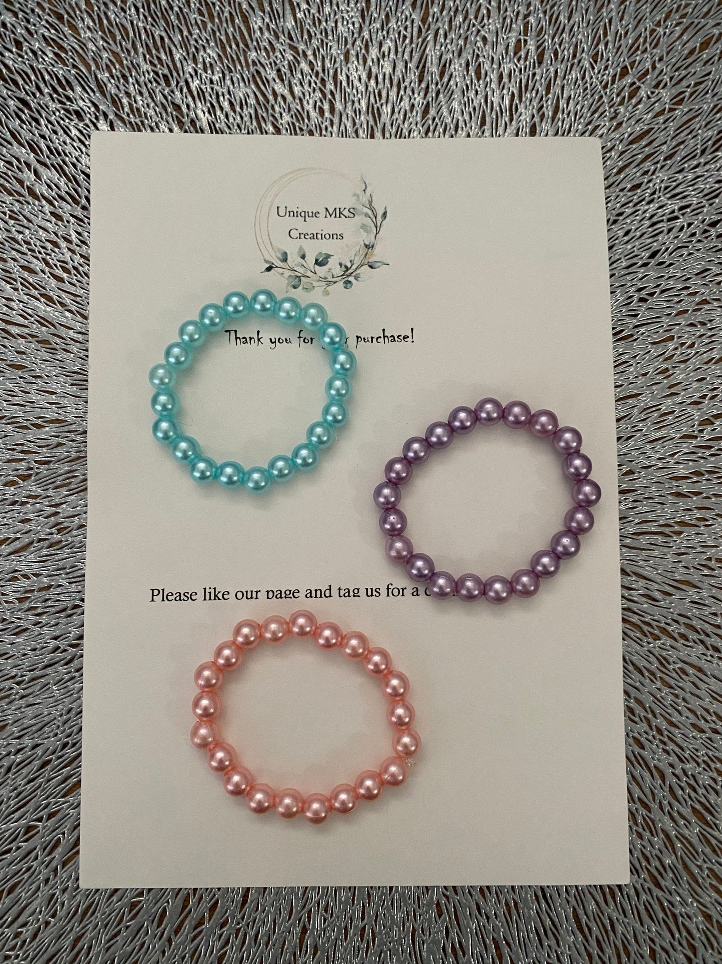 Pearl Bracelet - Mini Beads