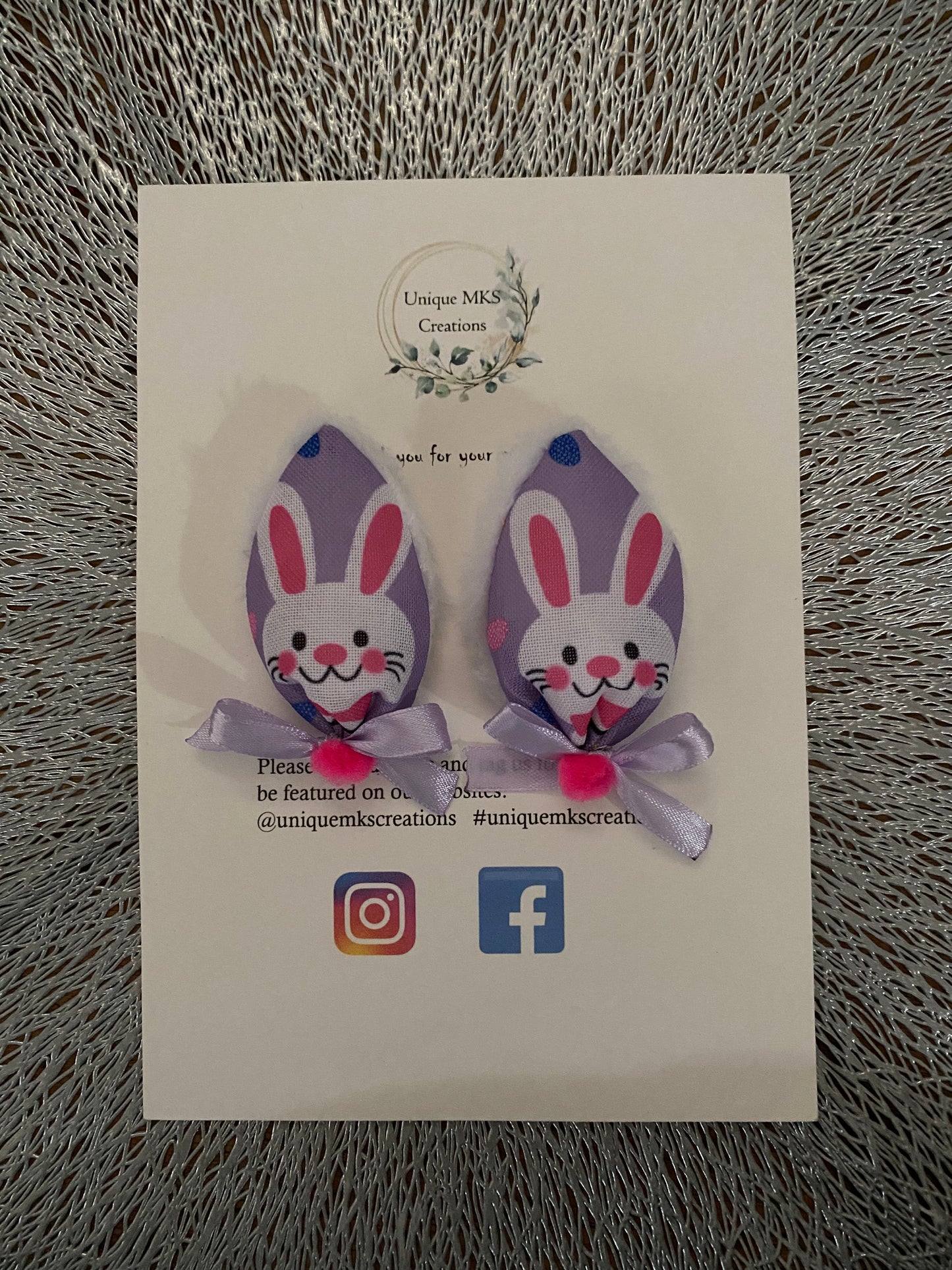Bunny Ear Clips - Limited Edition