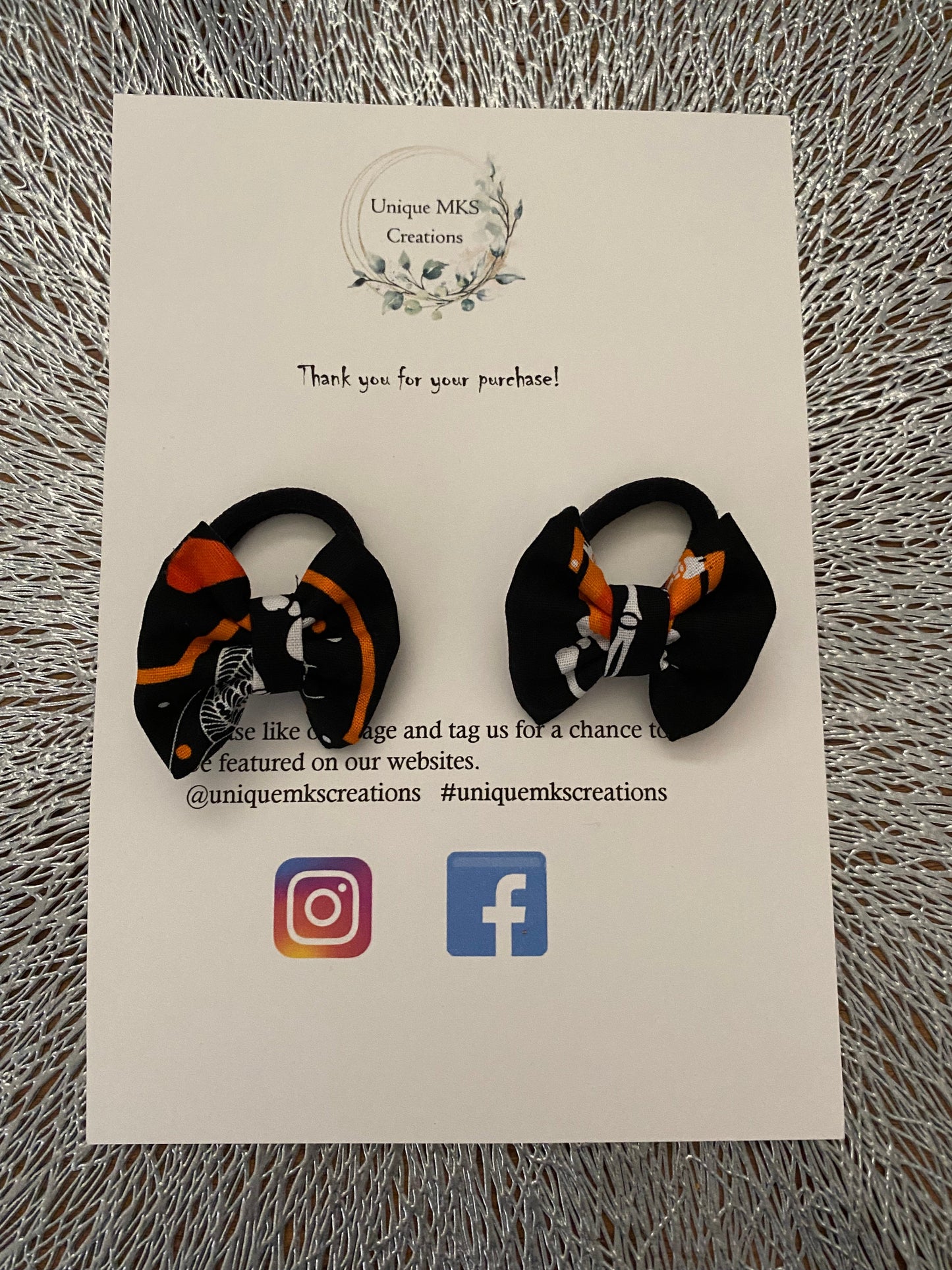 Halloween Mini Bows - Limited Edition