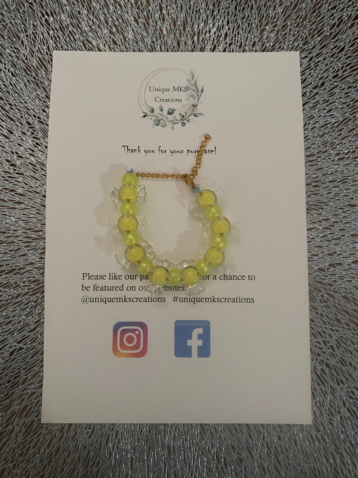 Jeanelle Candy Bracelet - One of a kind