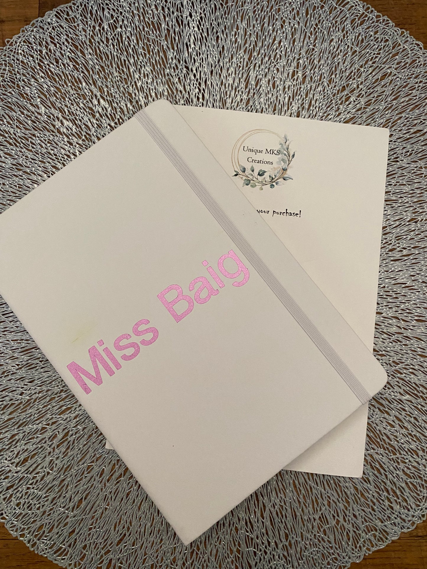 A5 Personalised Notebook