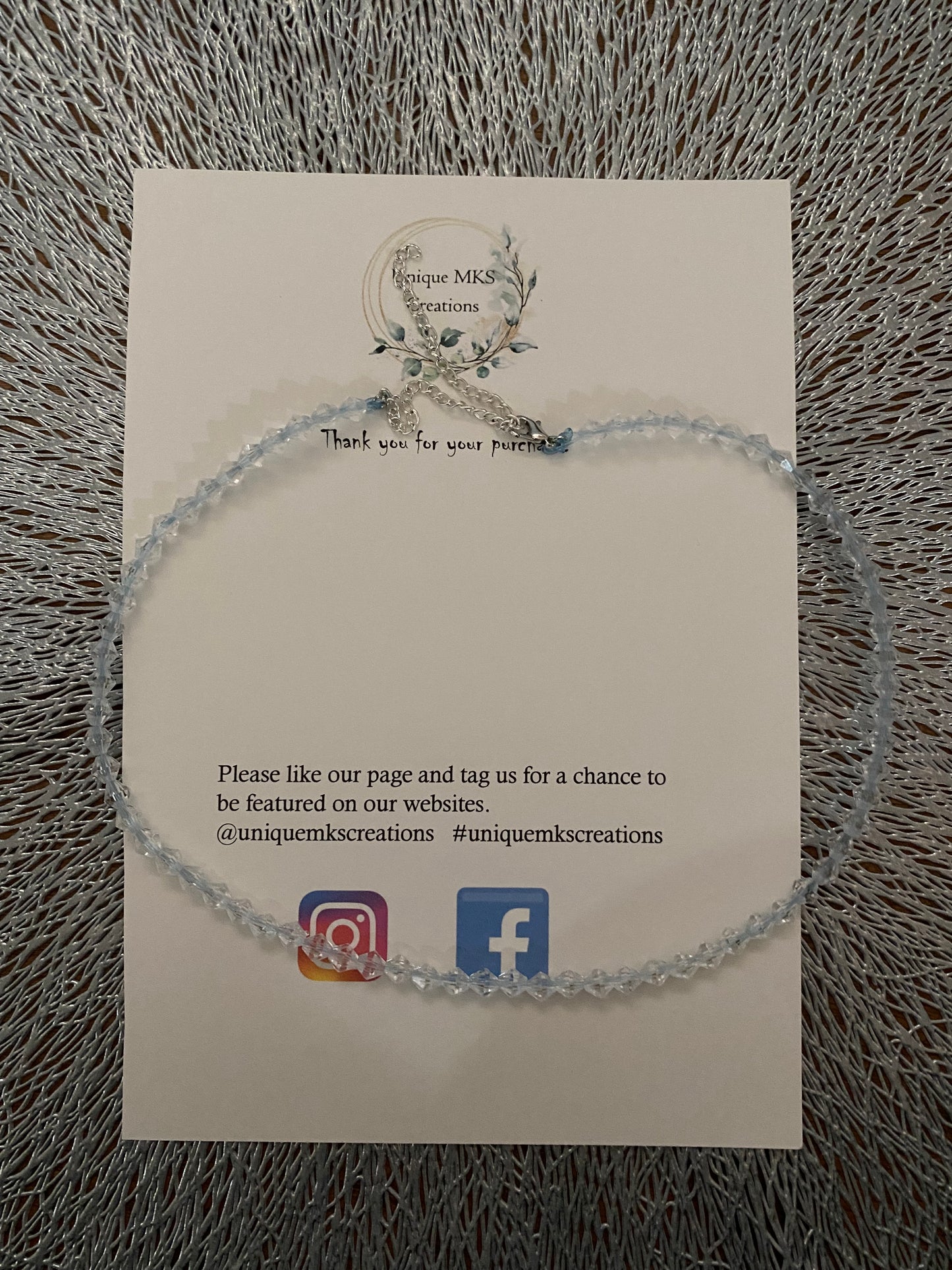 Crystal Necklace & Bracelet - Limited Edition
