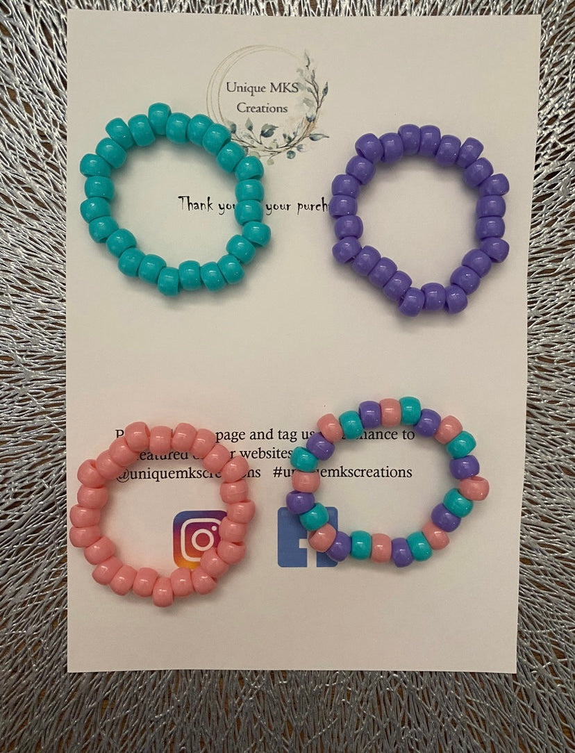 Coloured Bracelets - One Of A Kind