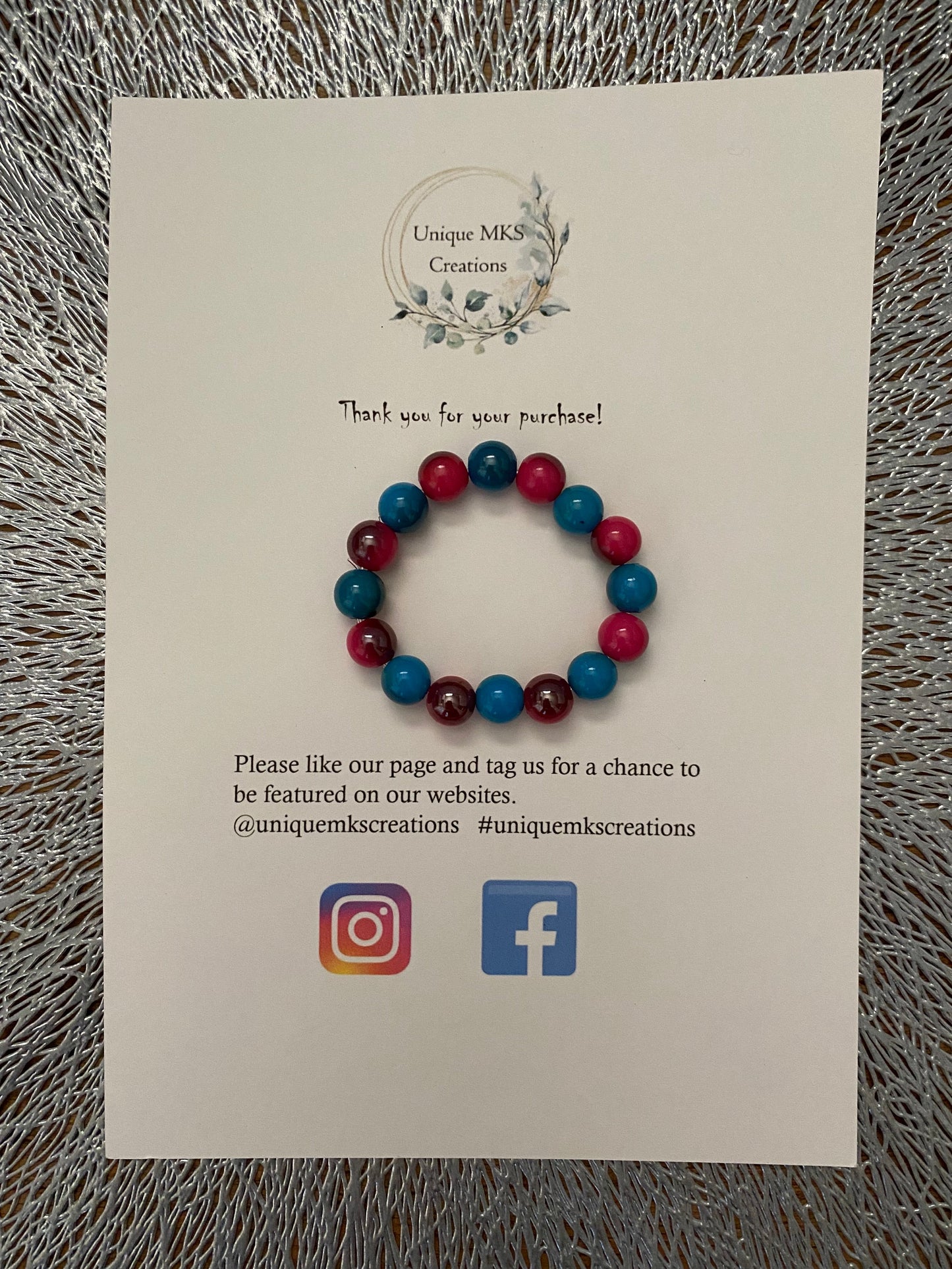 Marble Bracelets - One of a kind