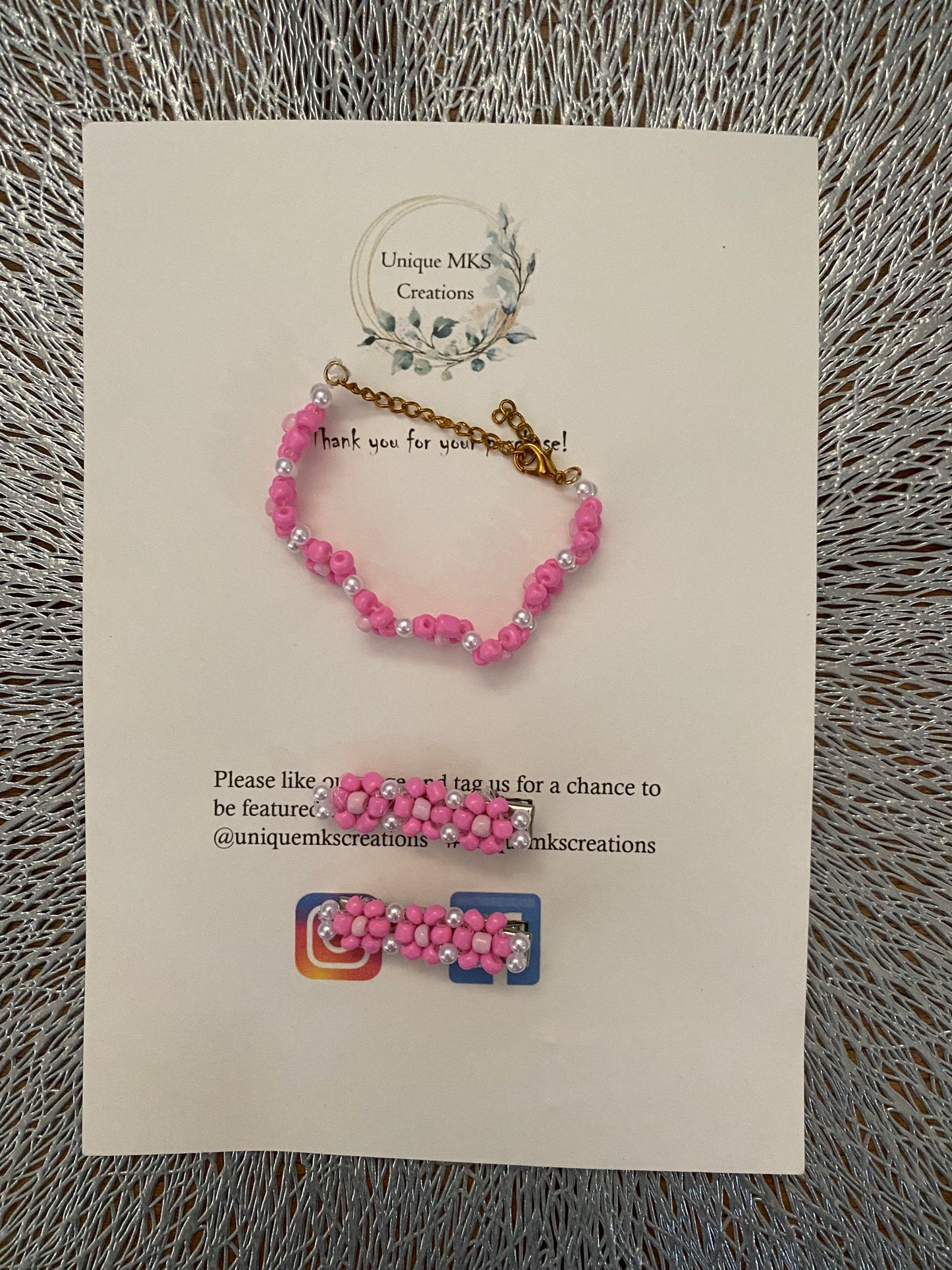 Sitara Fringe Clips & Bracelet