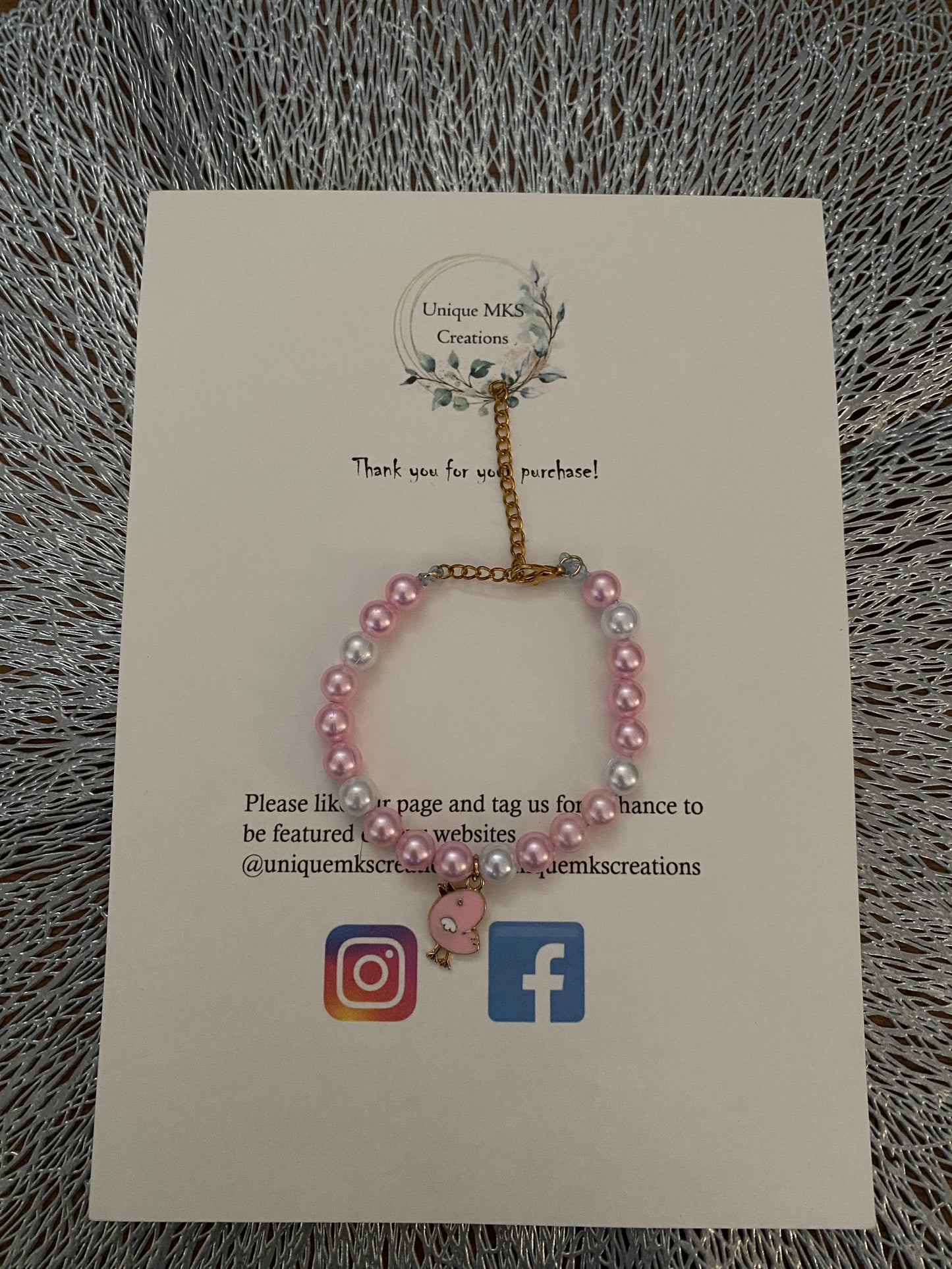 Pearl Chicken Bracelet