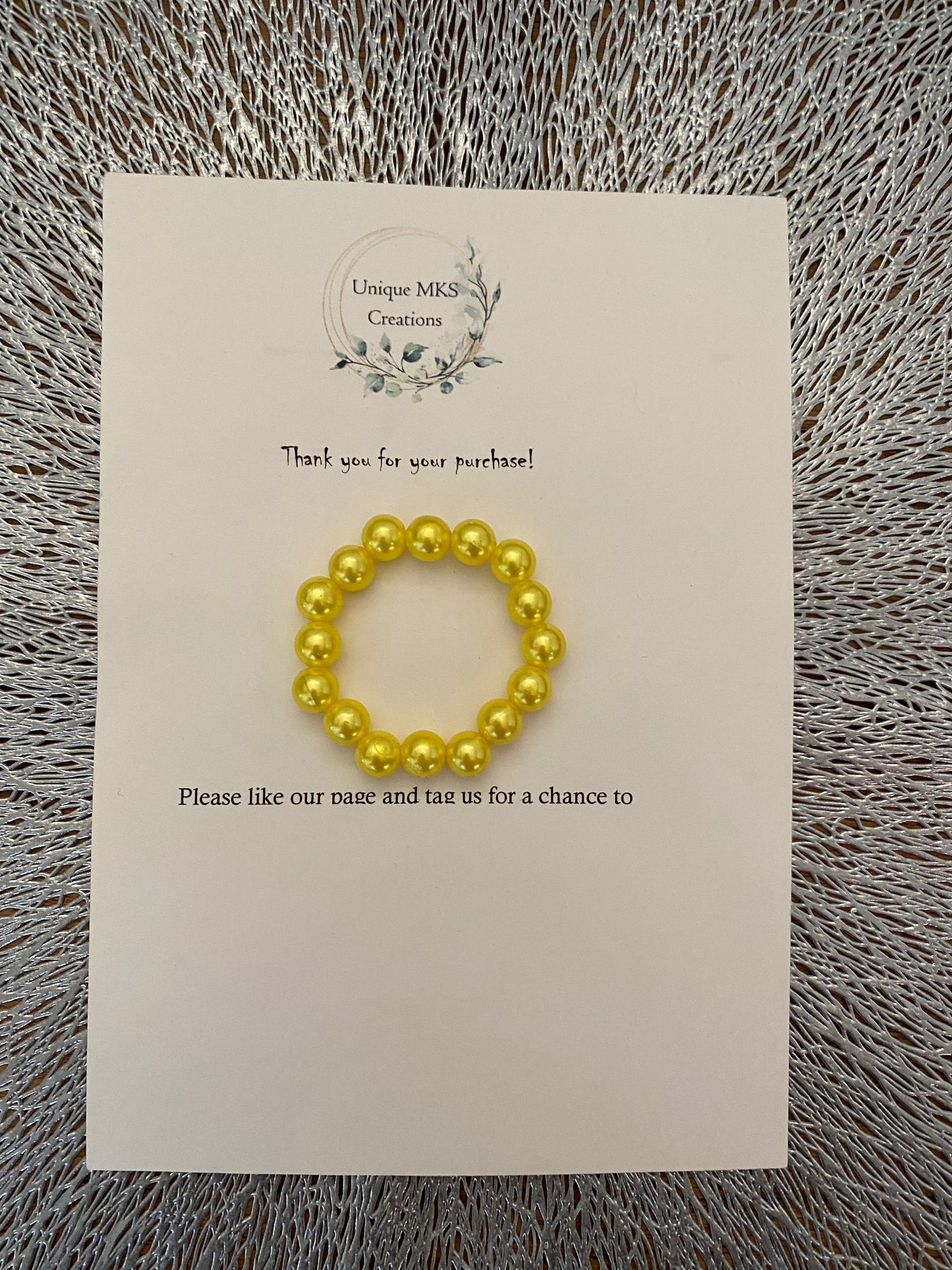 Pearl Bracelet - Small Beads