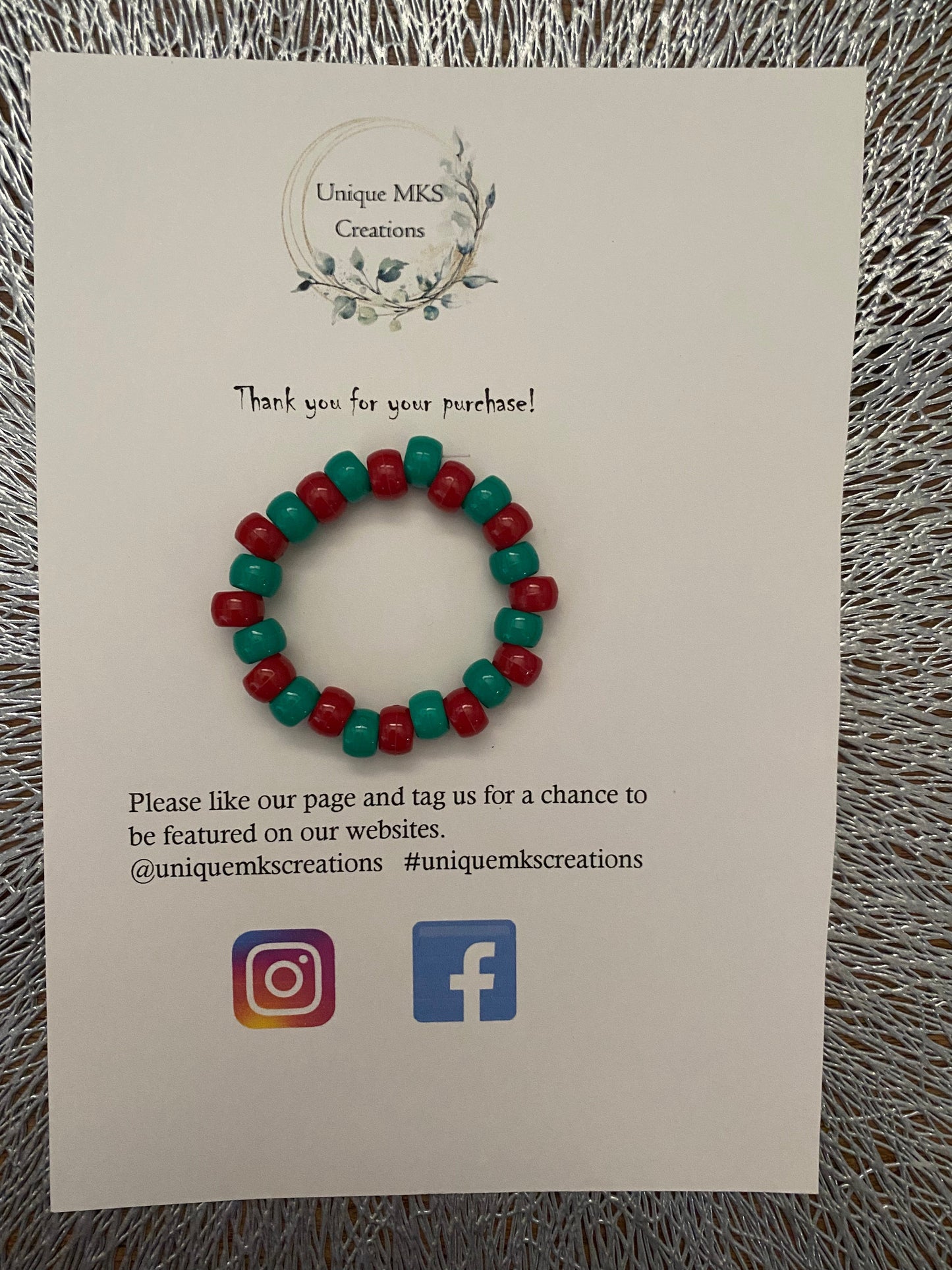 Coloured Bracelets - One Of A Kind