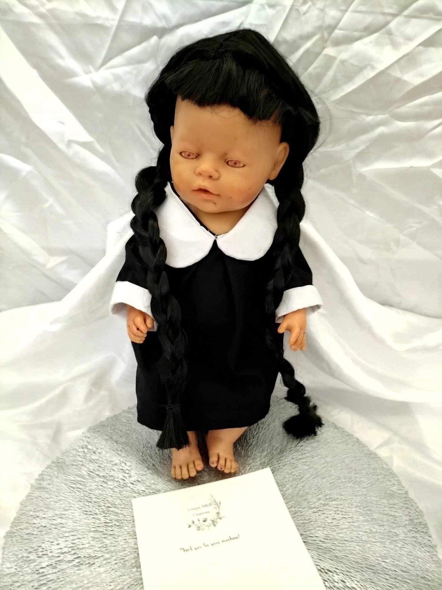 Wednesday Doll Outfit - One of a kind