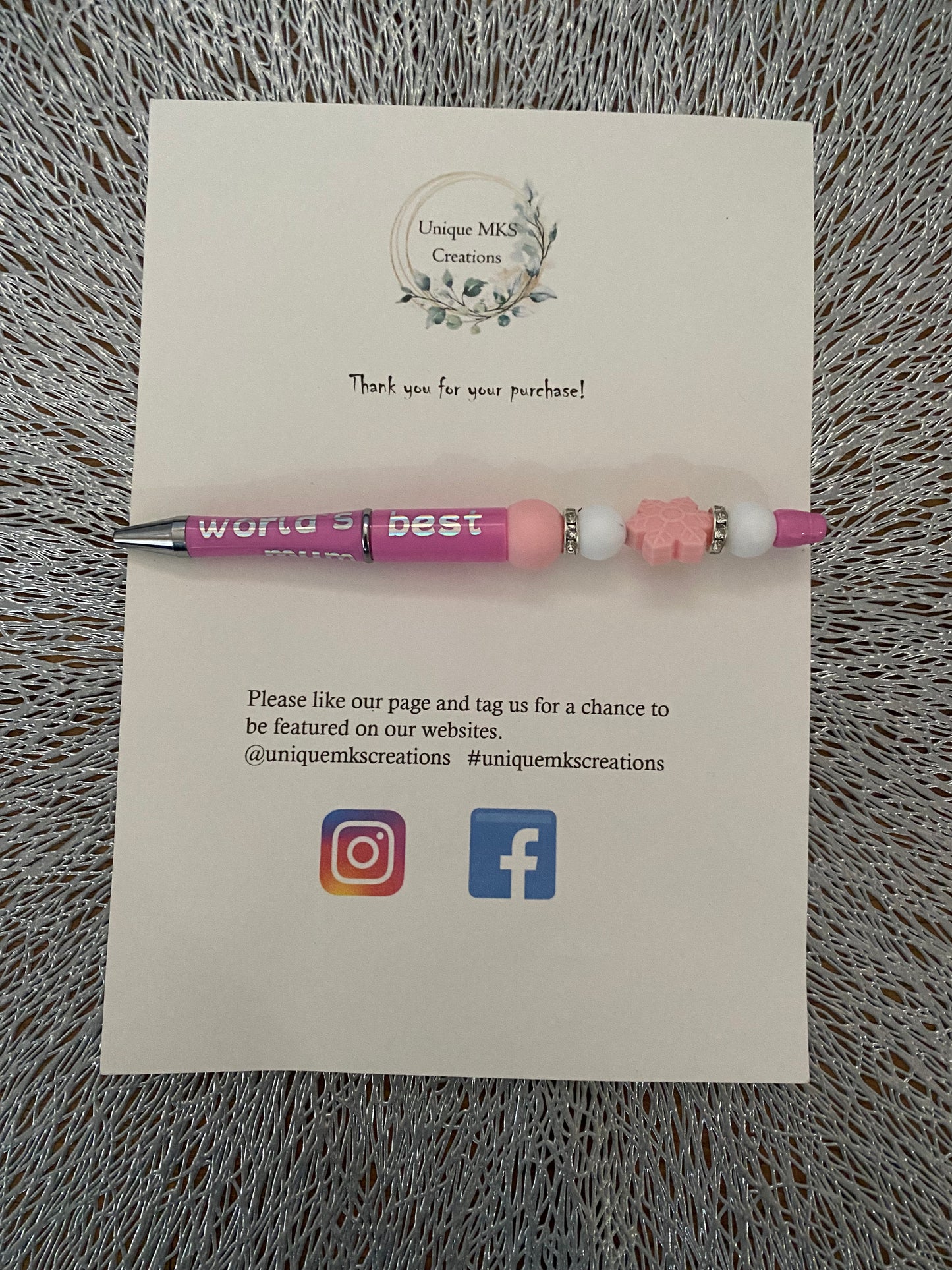 World's Best Mum Pen