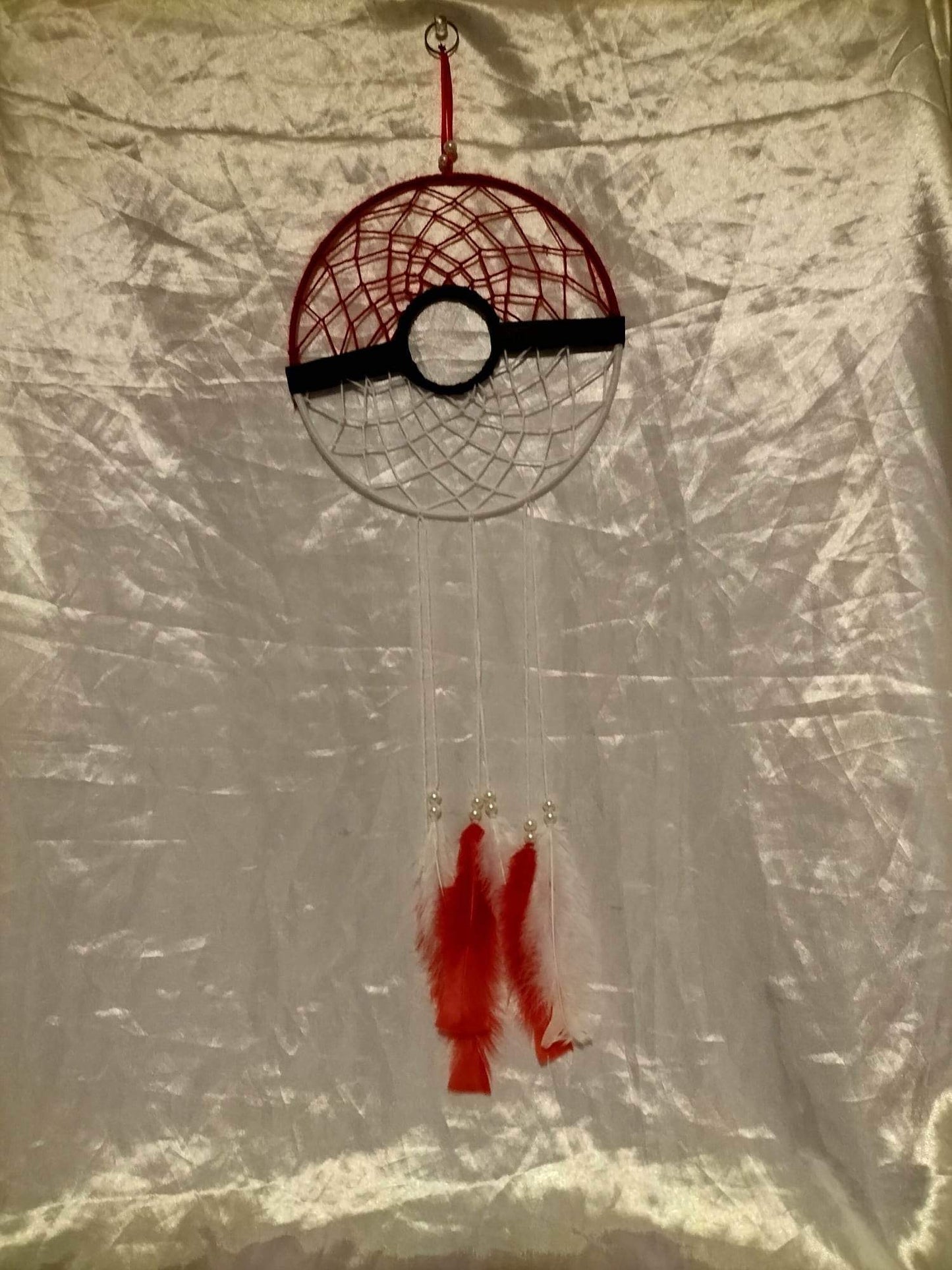 Black, Red & White Dreamcatcher