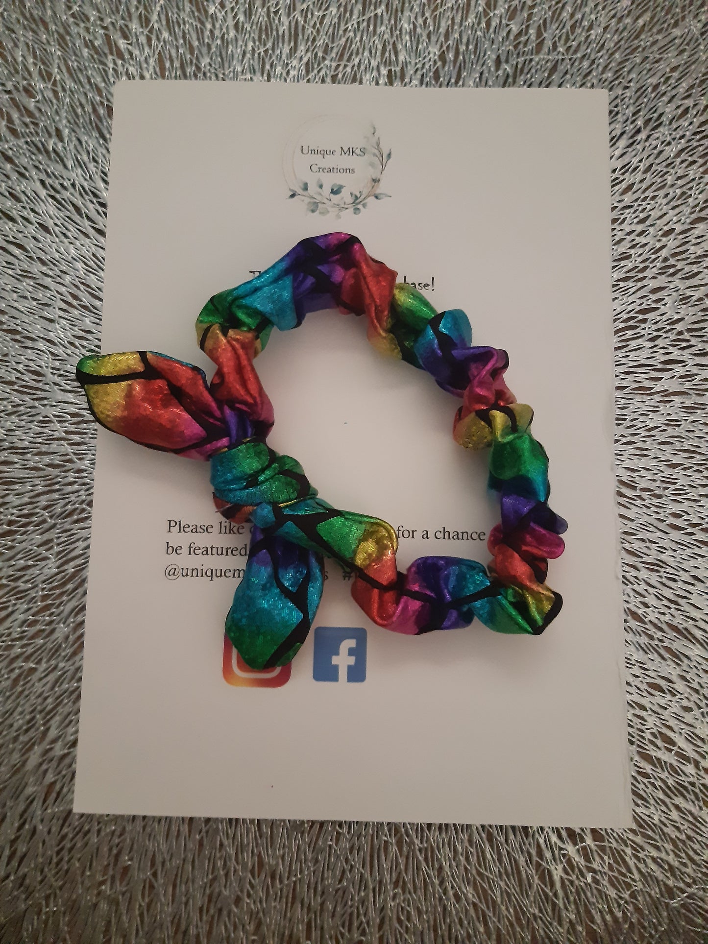 Bunny Scrunchie - Coralia