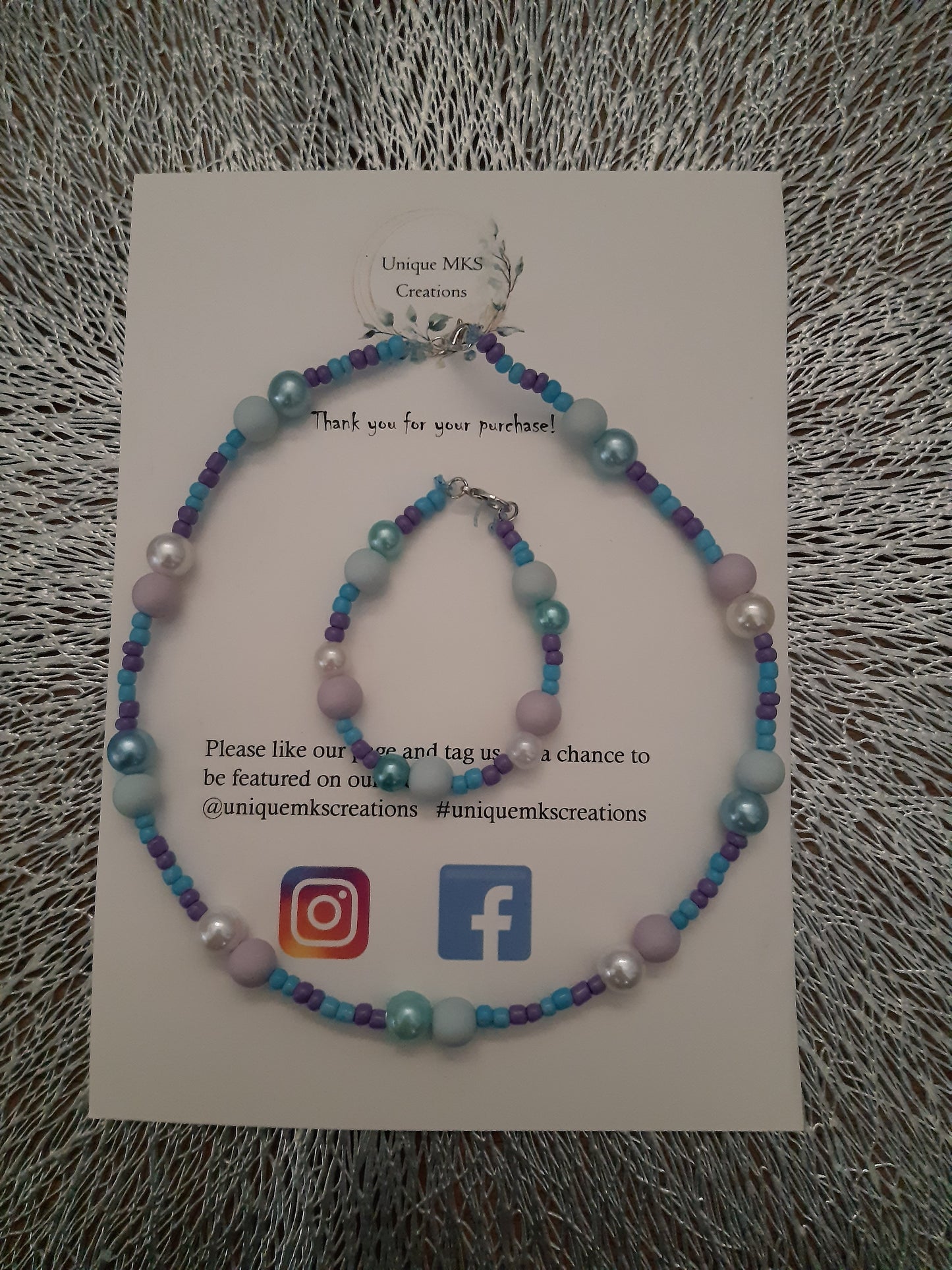Blue & Purple Marble