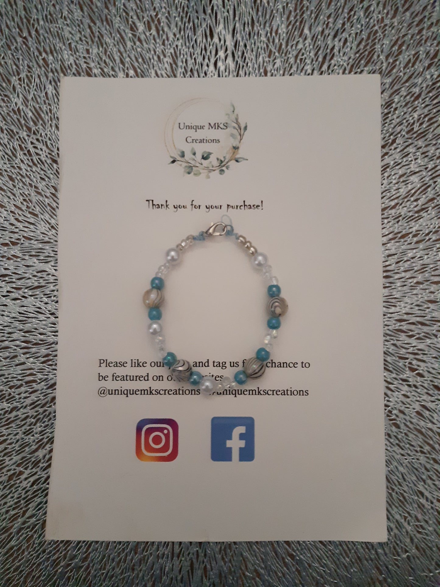 Blue Marble & White Pearl - Limited Edition