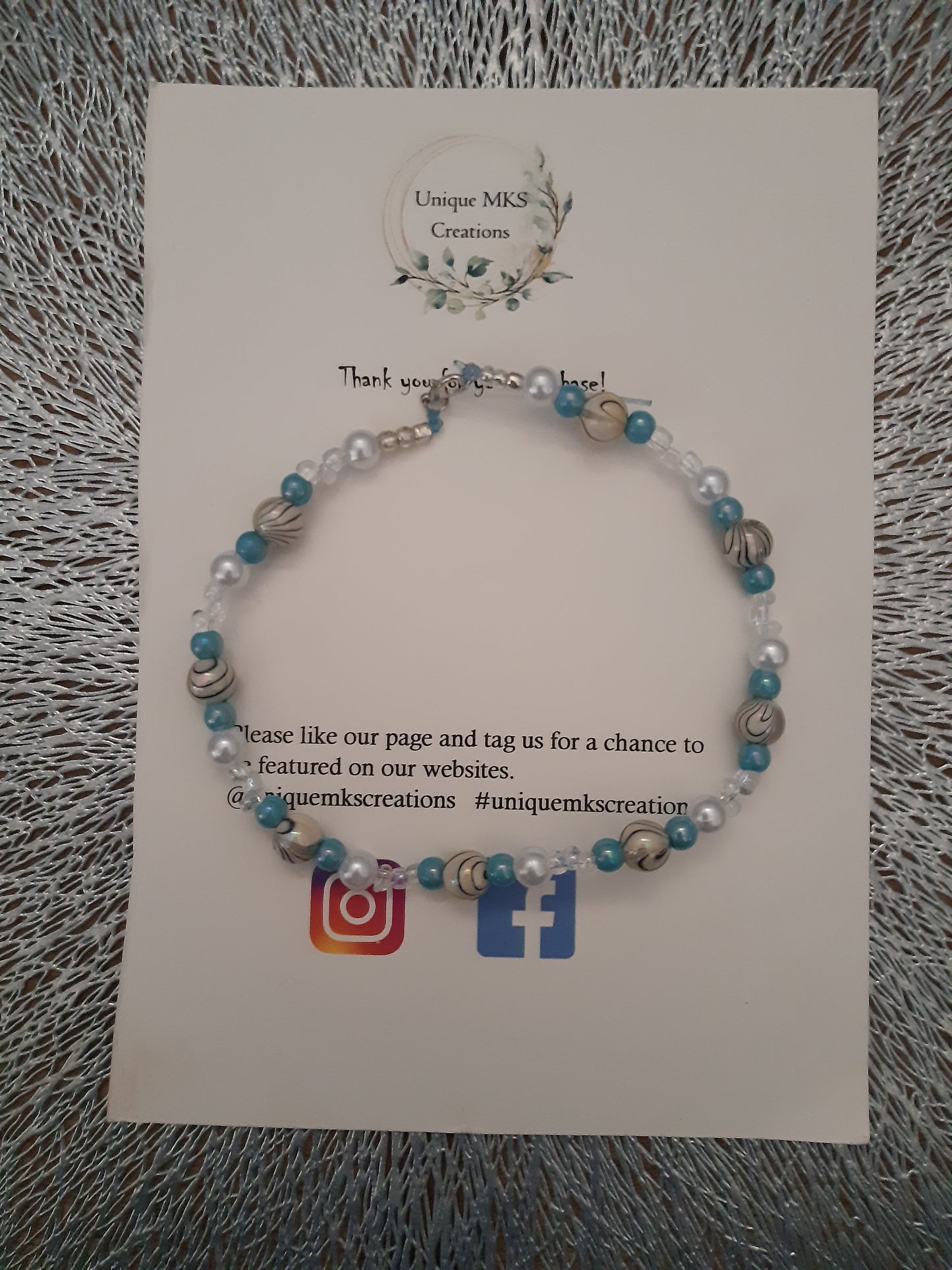 Blue Marble & White Pearl - Limited Edition