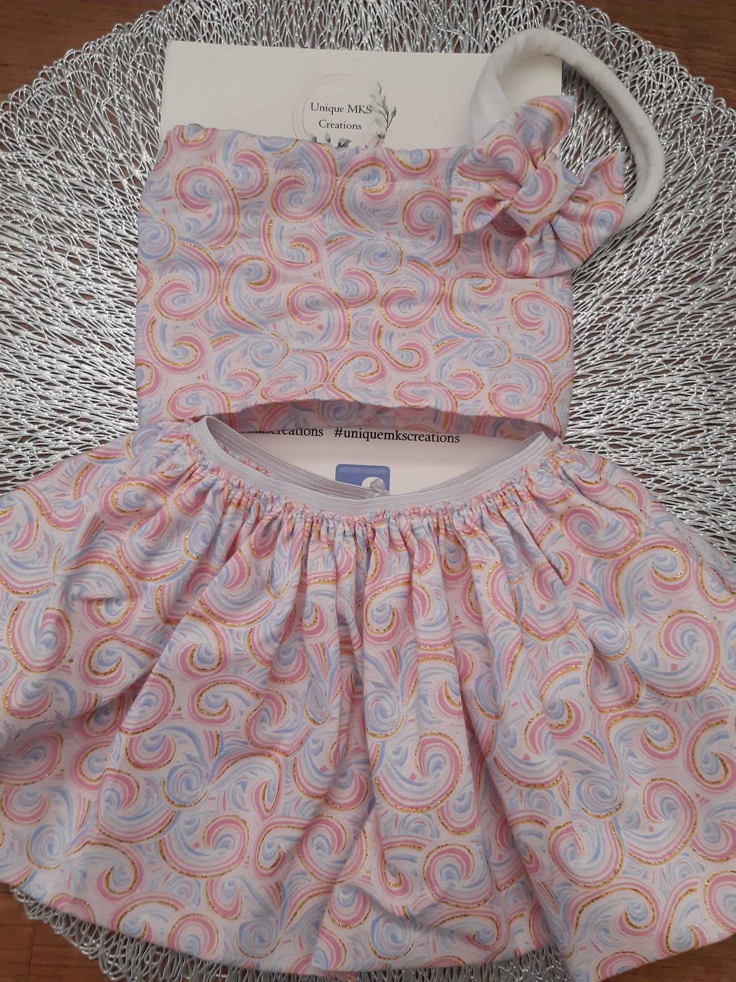 Raffinée Dolls Bubble Skirt & Shirt - Limited Edition
