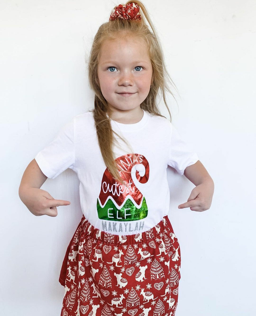 Personalised Santa's Cutest Elf (Girls)
