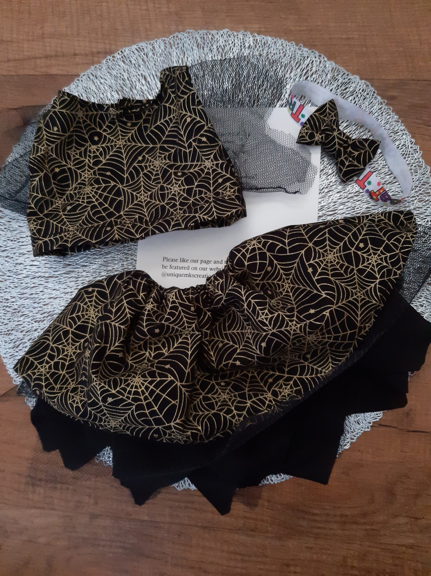 Shadow Doll's Shirt & Skirt - One Of A Kind