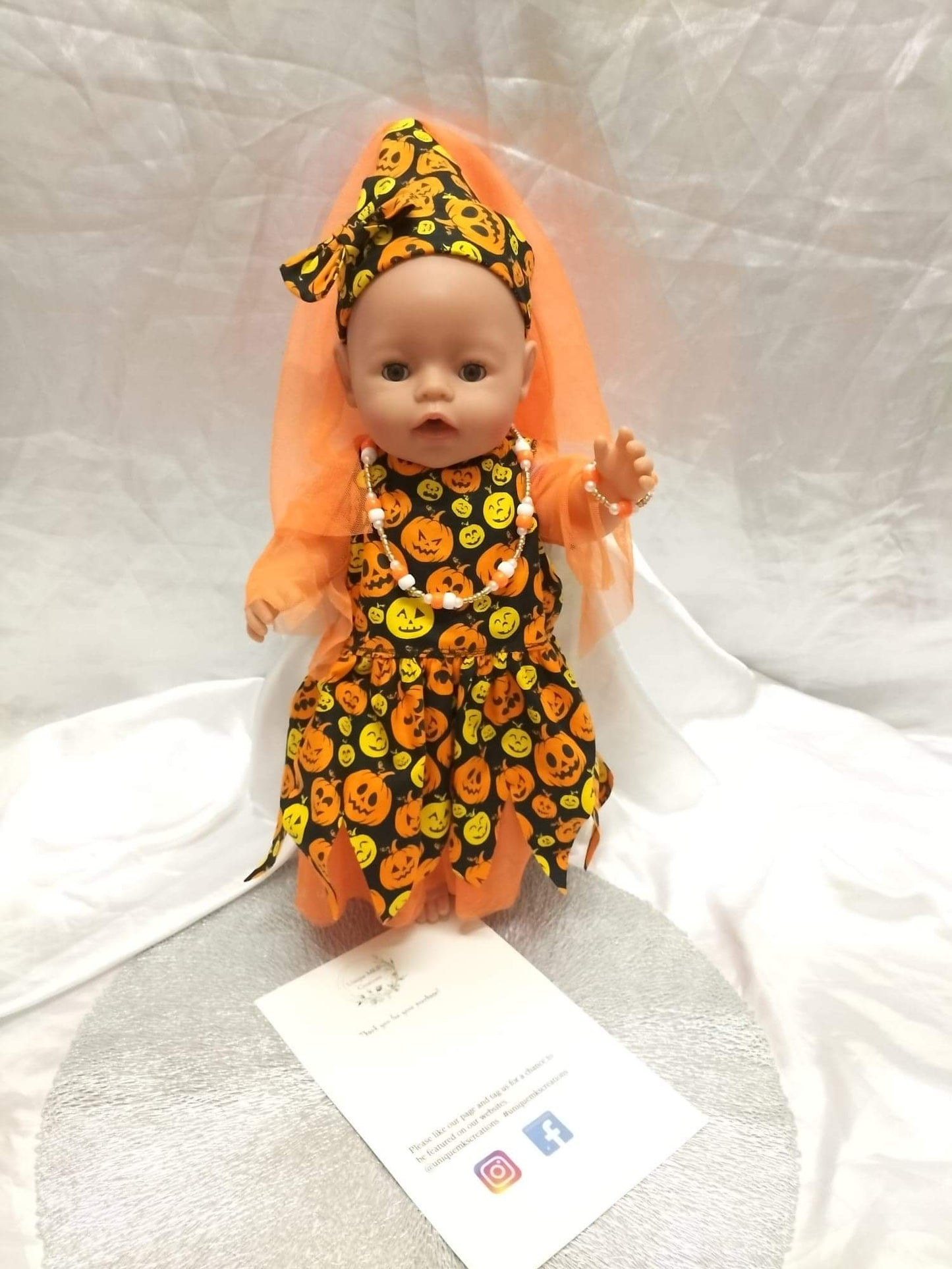 Clarice Doll Dress - One Of A Kind