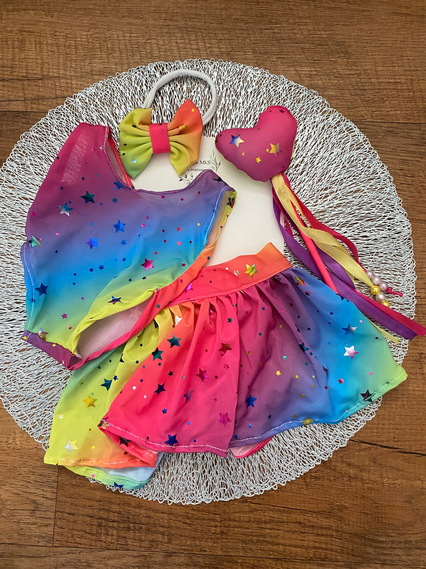 Makaylah Doll Outfit & Doll Wand - One of a kind