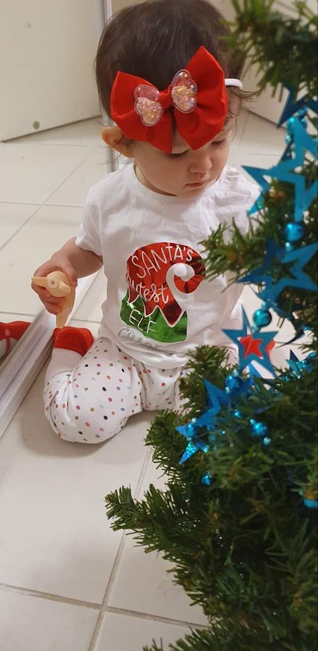 Personalised Santa's Cutest Elf (Girls)