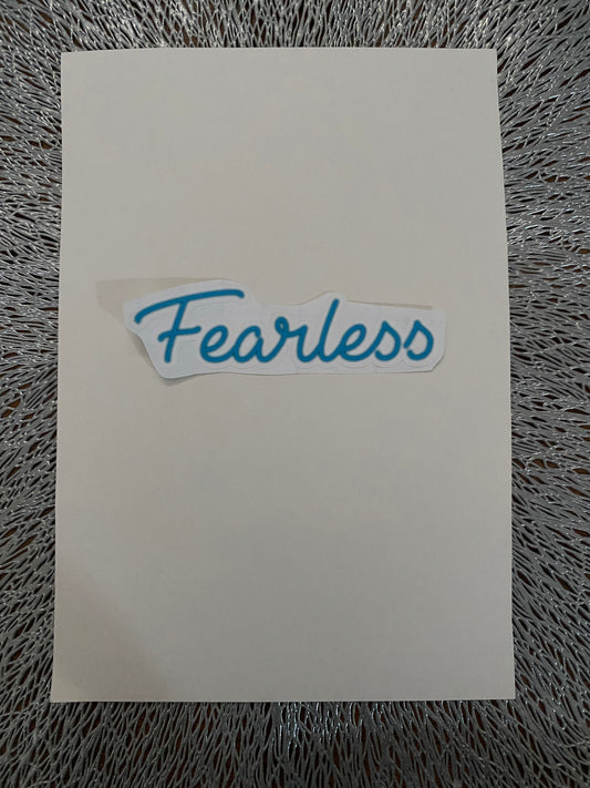 Fearless Sticker