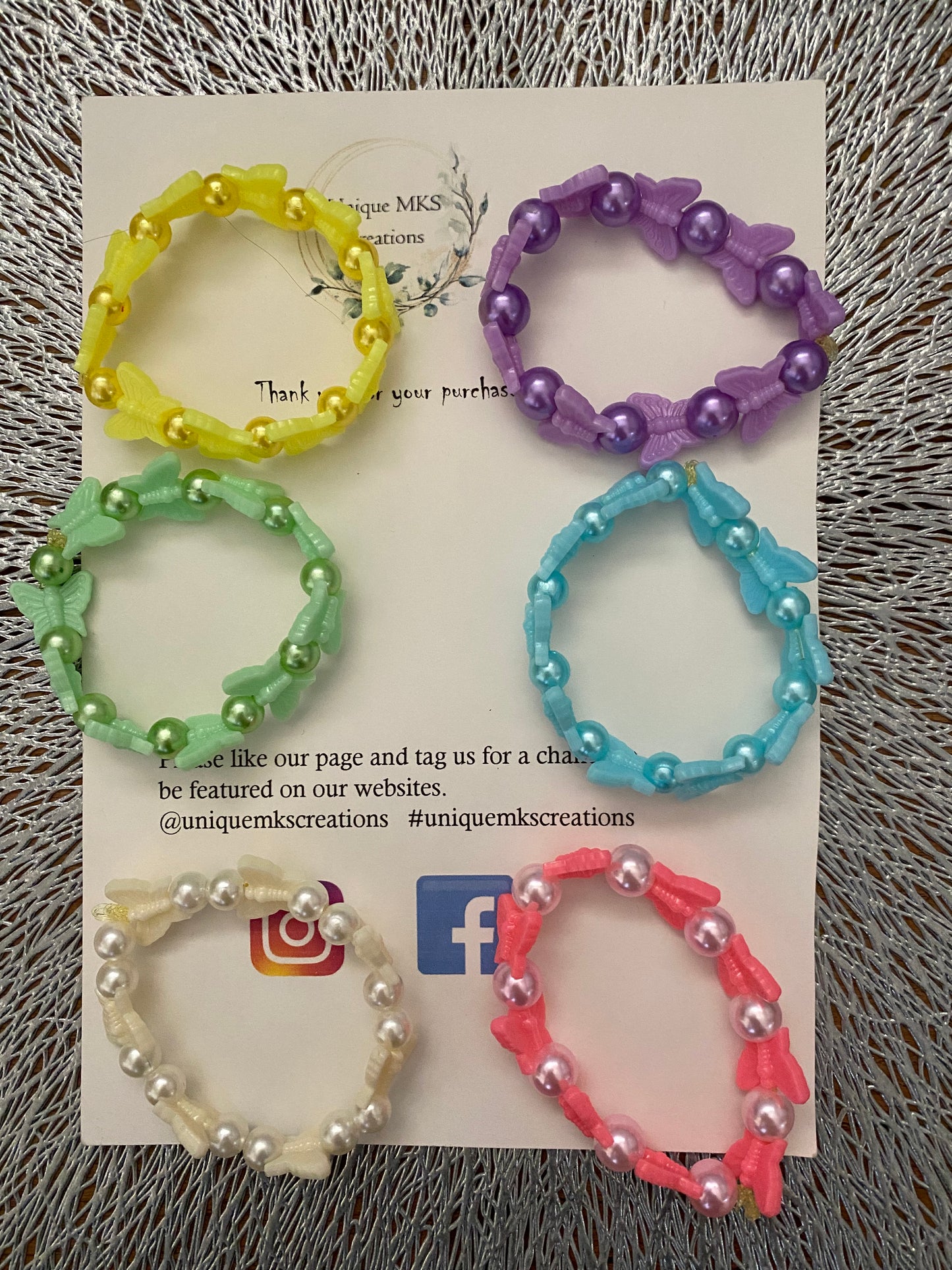 Butterfly Bracelets