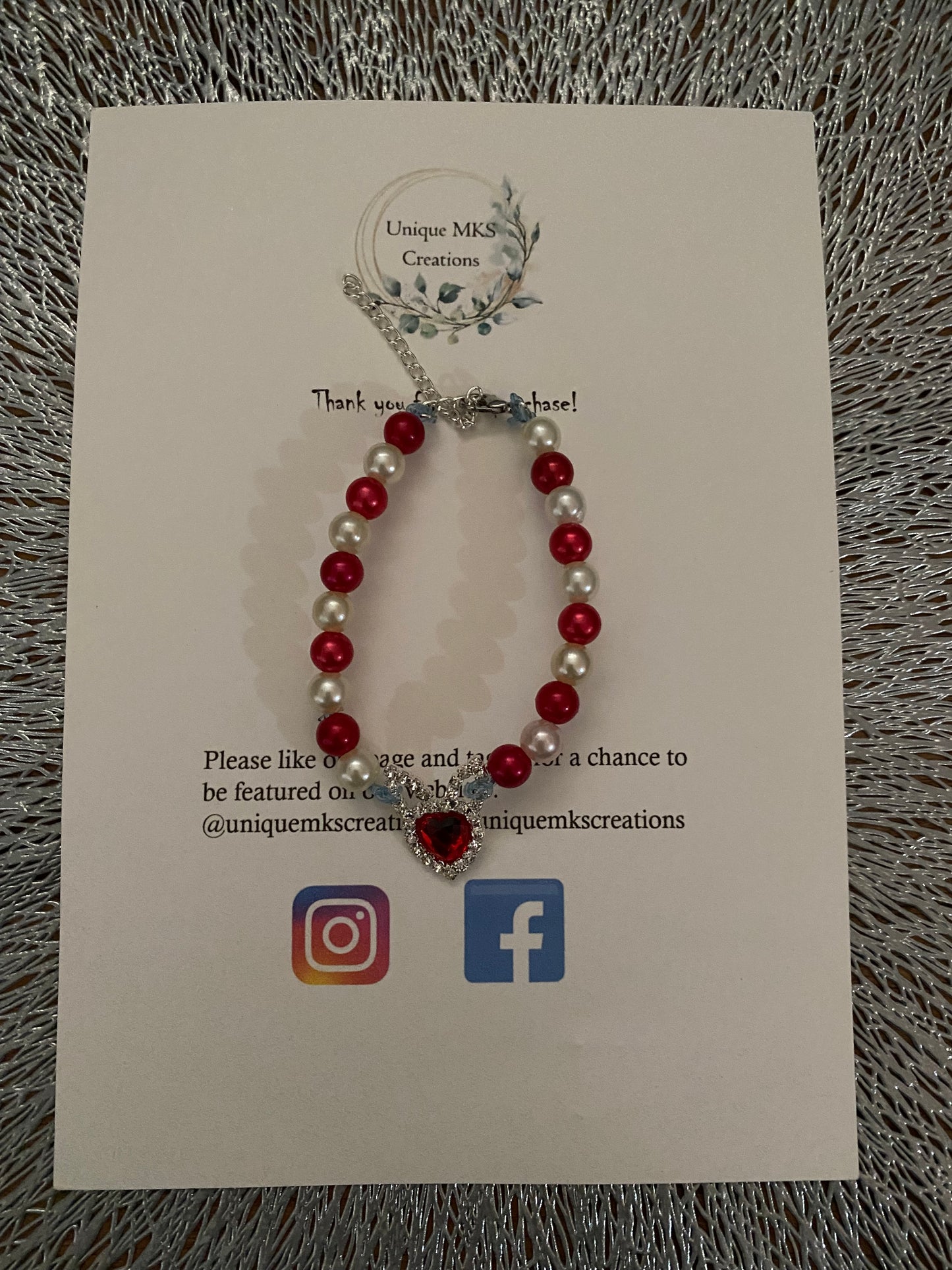 Pearl Bunny Ears Bracelet