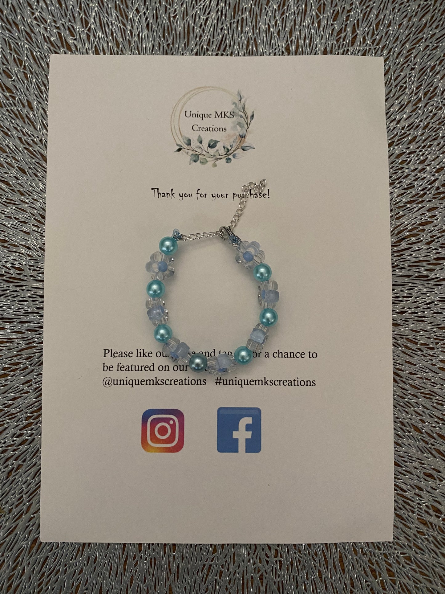 Pearl Flower Bracelet