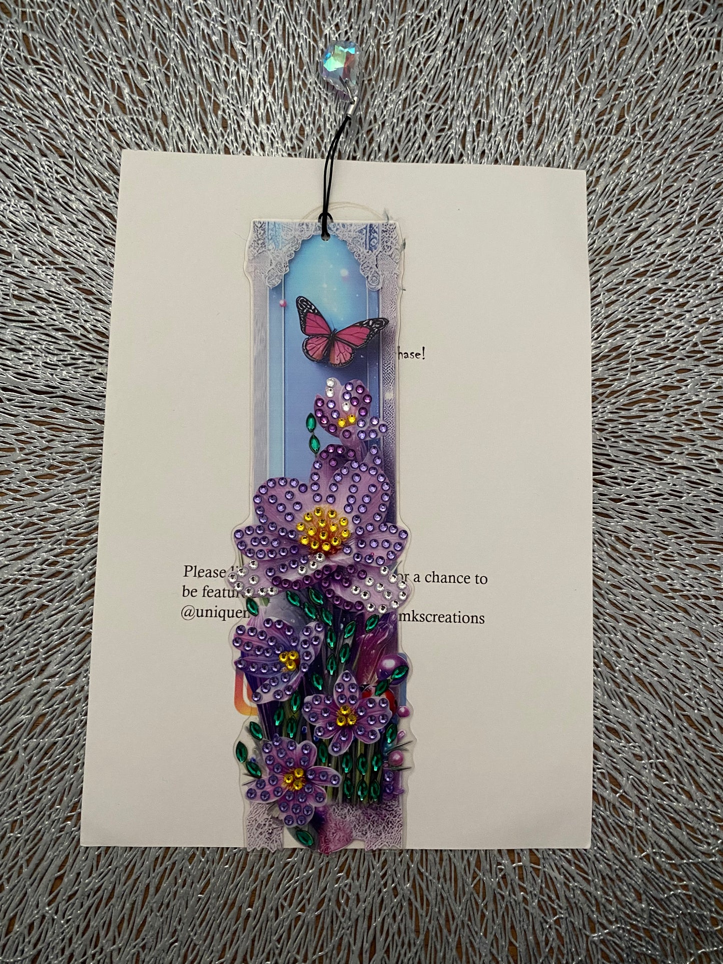 Floral Butterfly Bookmarks