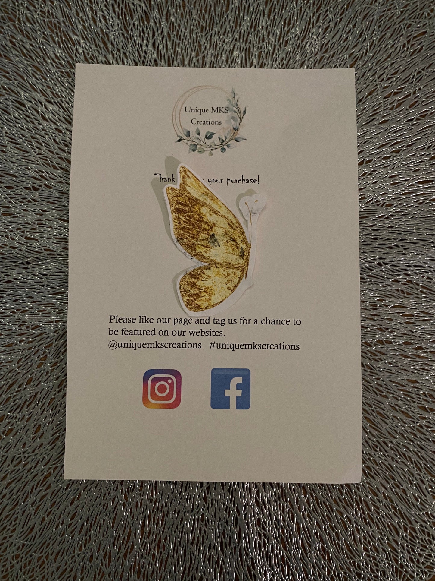 Butterfly Waterproof Sticker