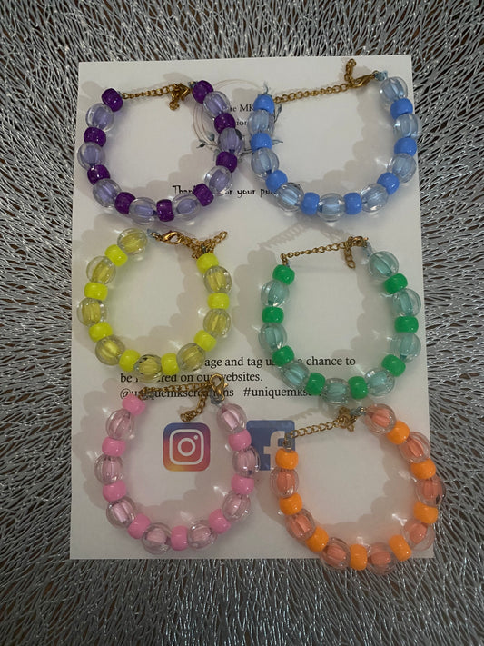 Jeanelle Glitz Bracelet - one of a kind