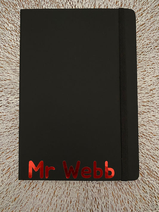 A5 Personalised Notebook
