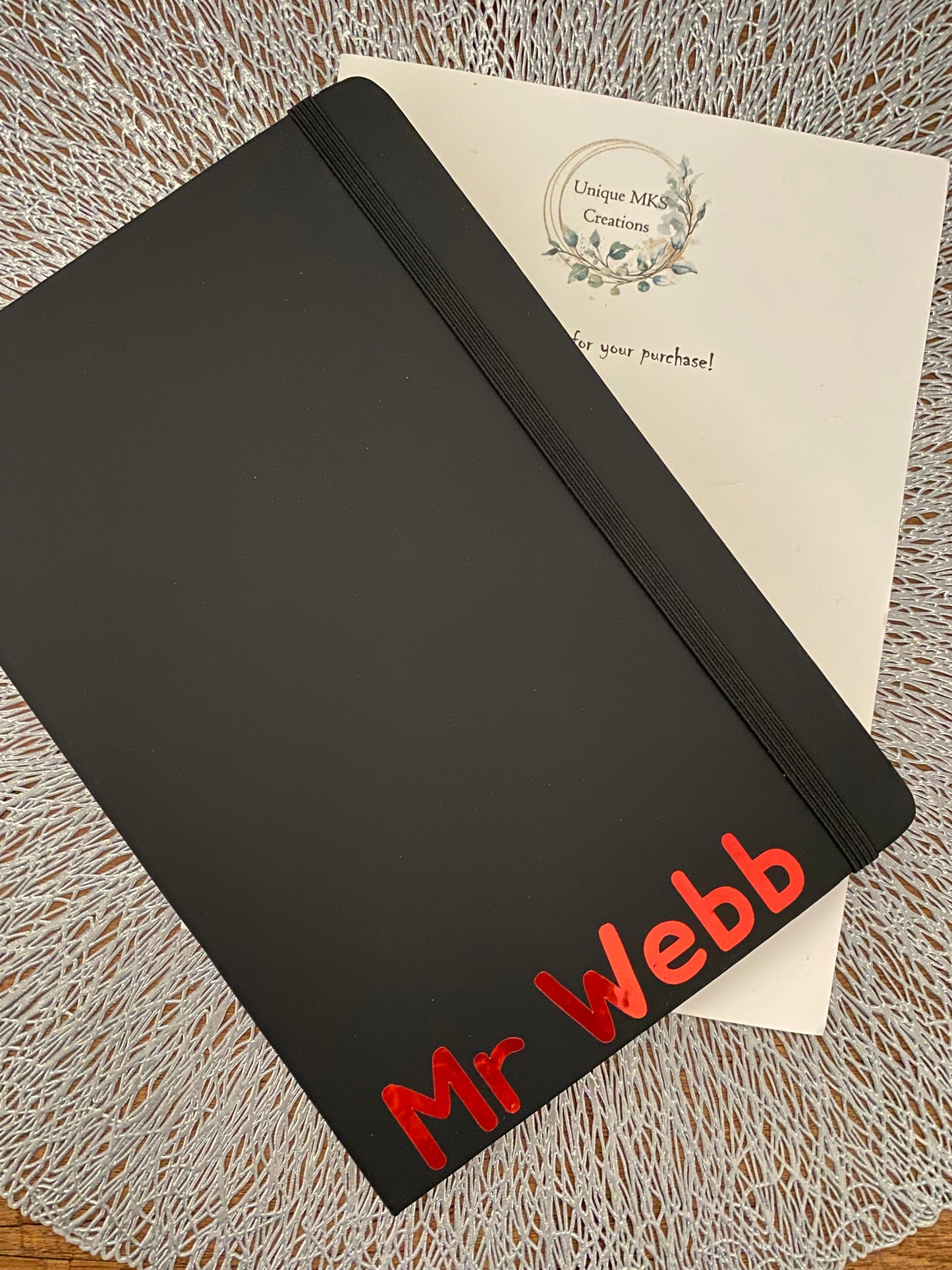 A5 Personalised Notebook