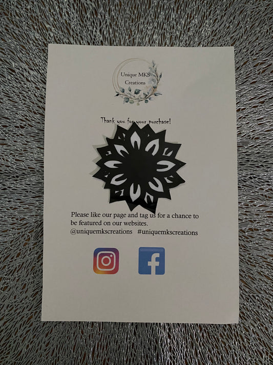 Sunflower Waterproof Sticker