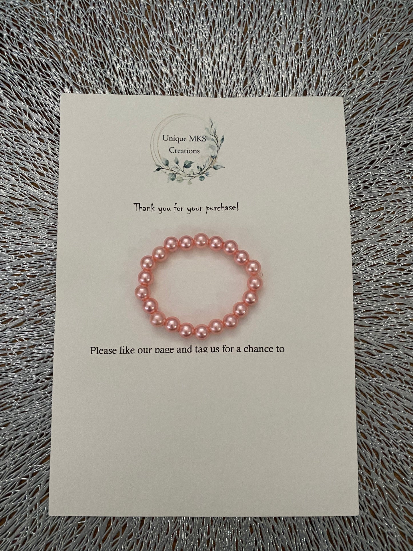 Pearl Bracelet - Small Beads