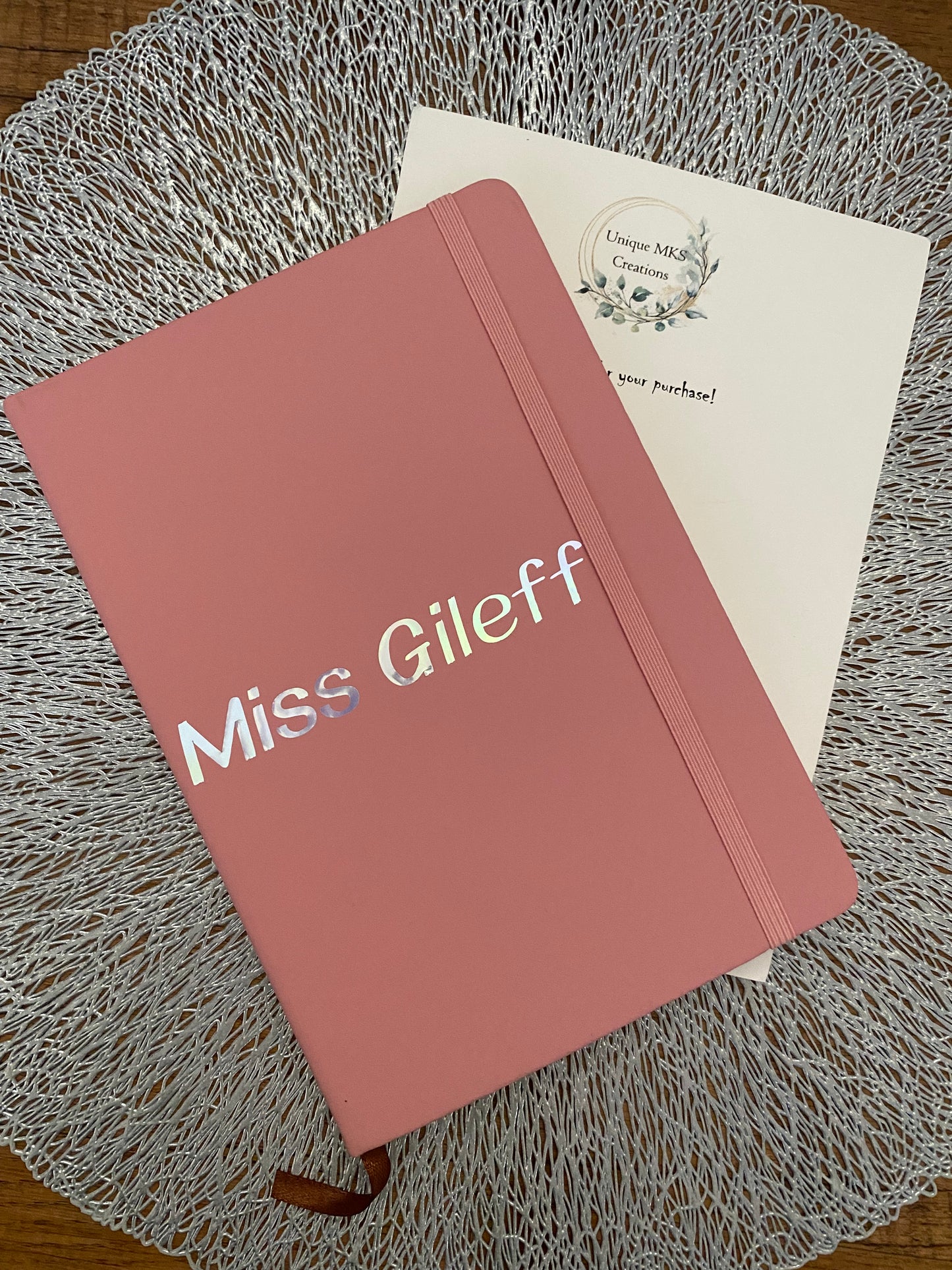 A5 Personalised Notebook