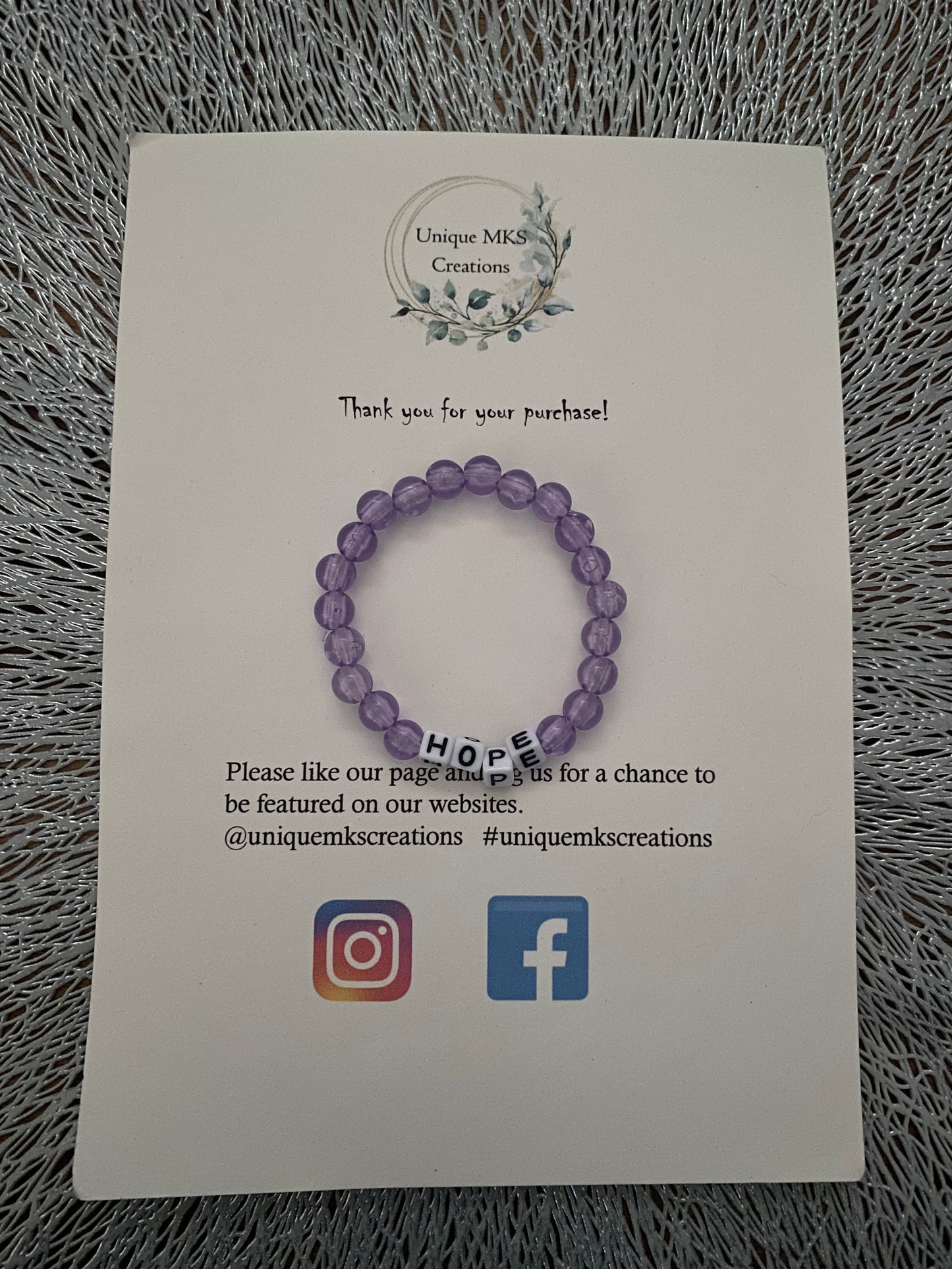 Precious Pearl Word Bracelet