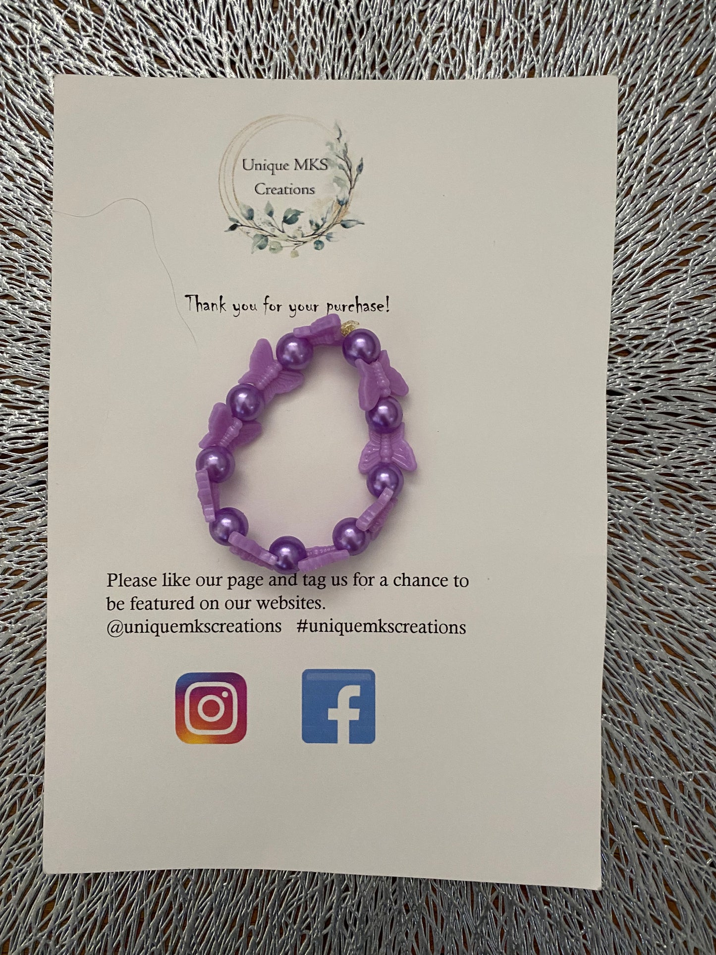 Butterfly Bracelets