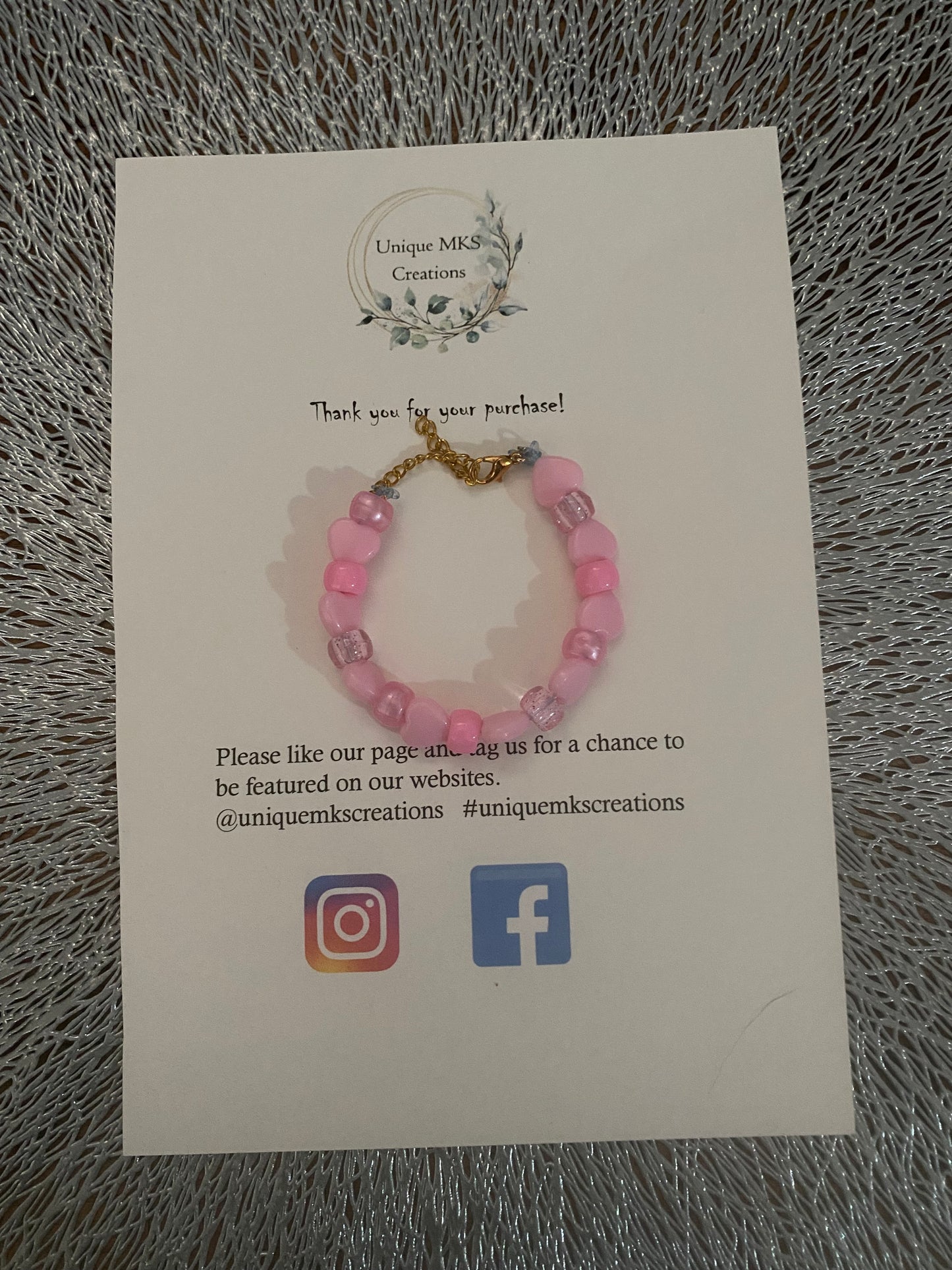 Jeanelle Heart Bracelet - One Of A Kind