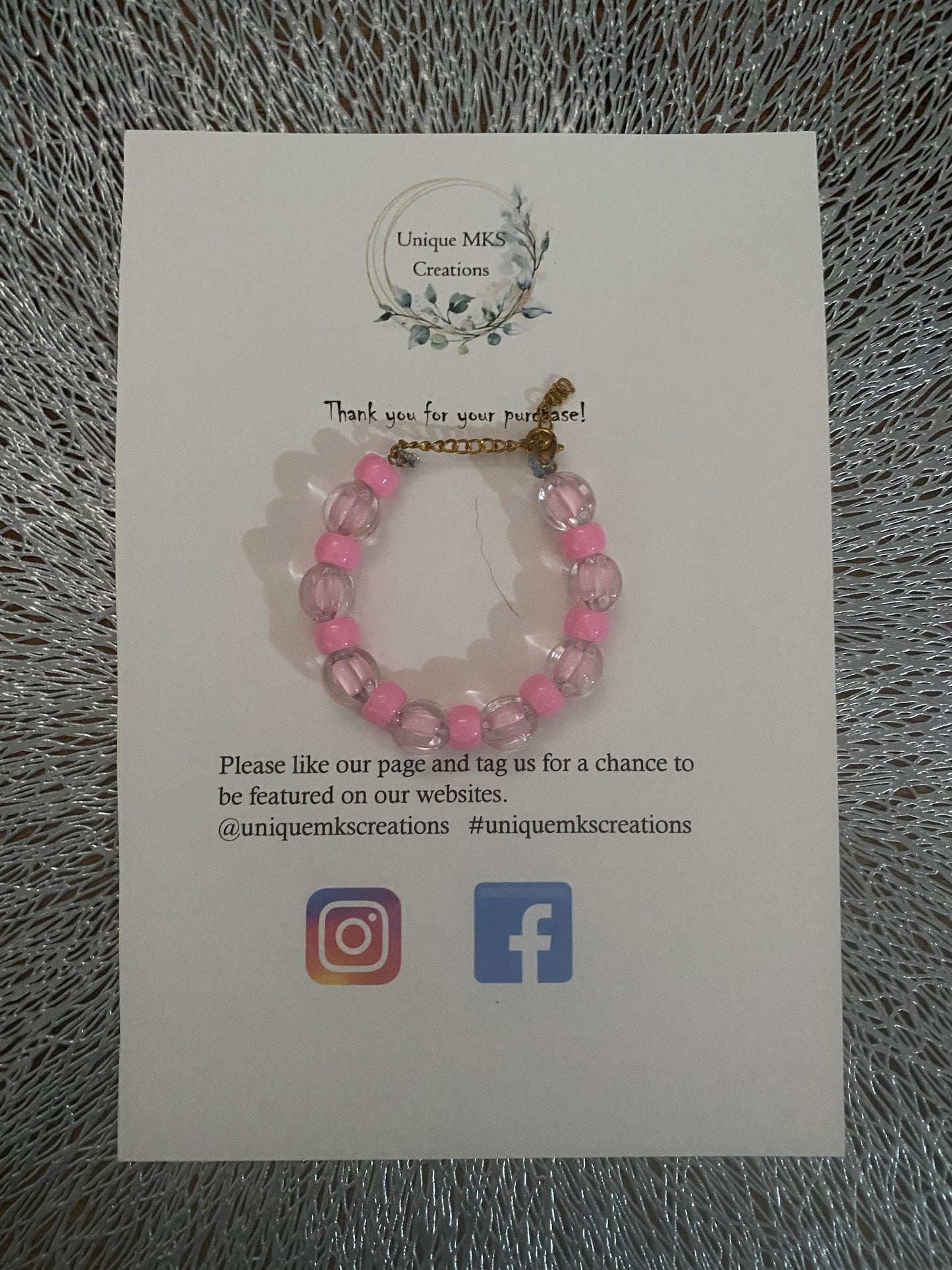 Jeanelle Glitz Bracelet - one of a kind