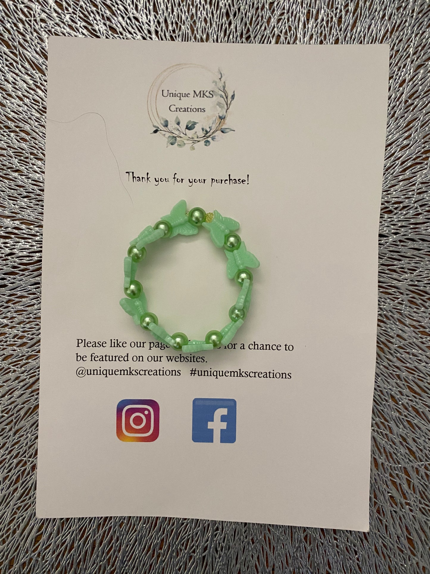 Butterfly Bracelets