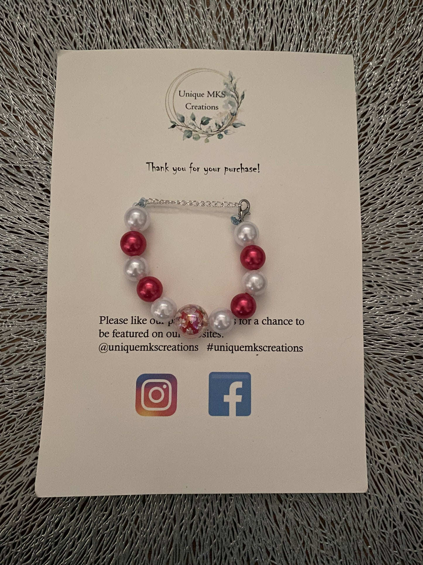 Pearl Butterfly Bracelet