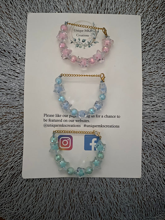 Sparkle Glamour Star Bracelet