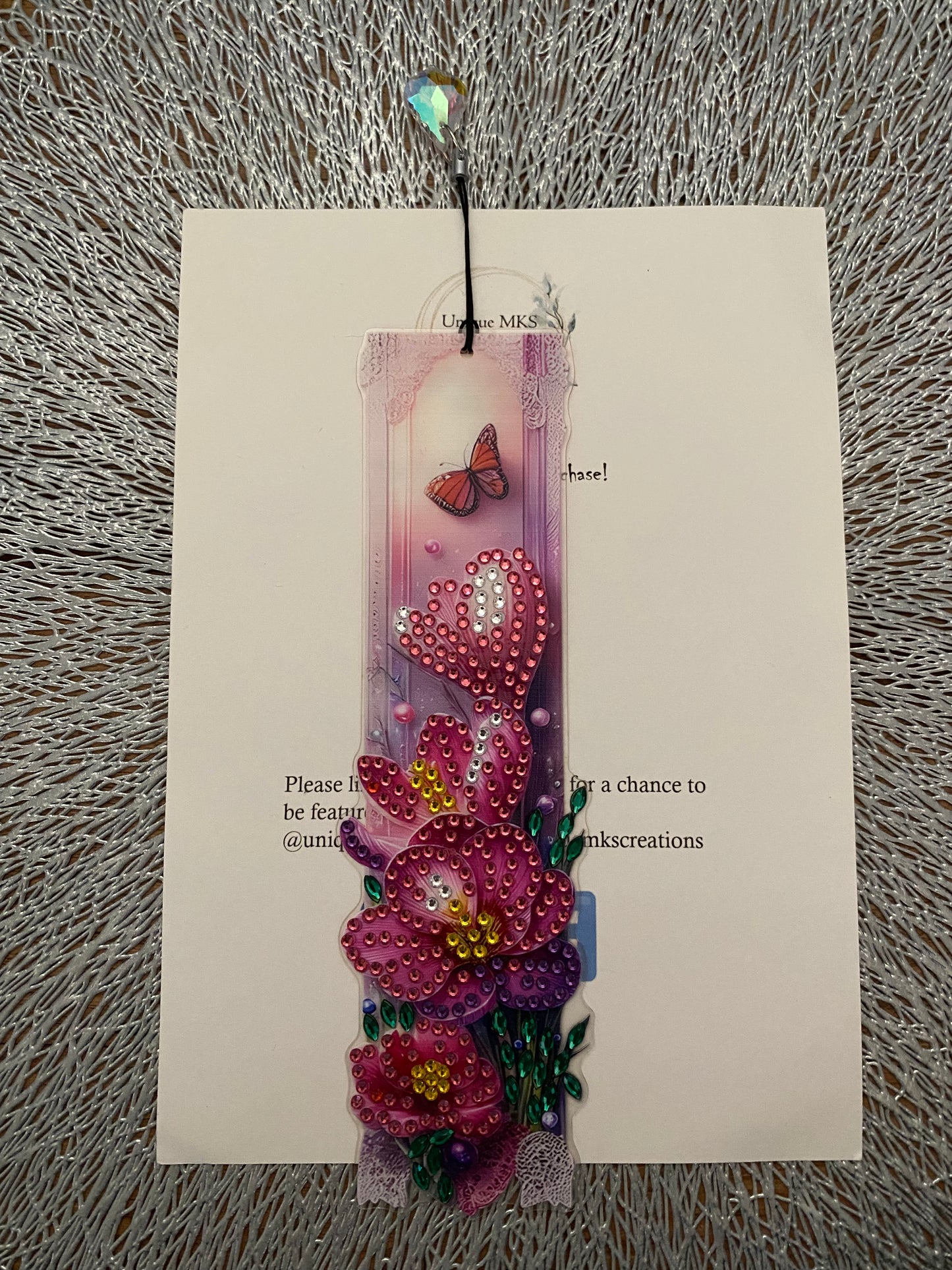 Floral Butterfly Bookmarks